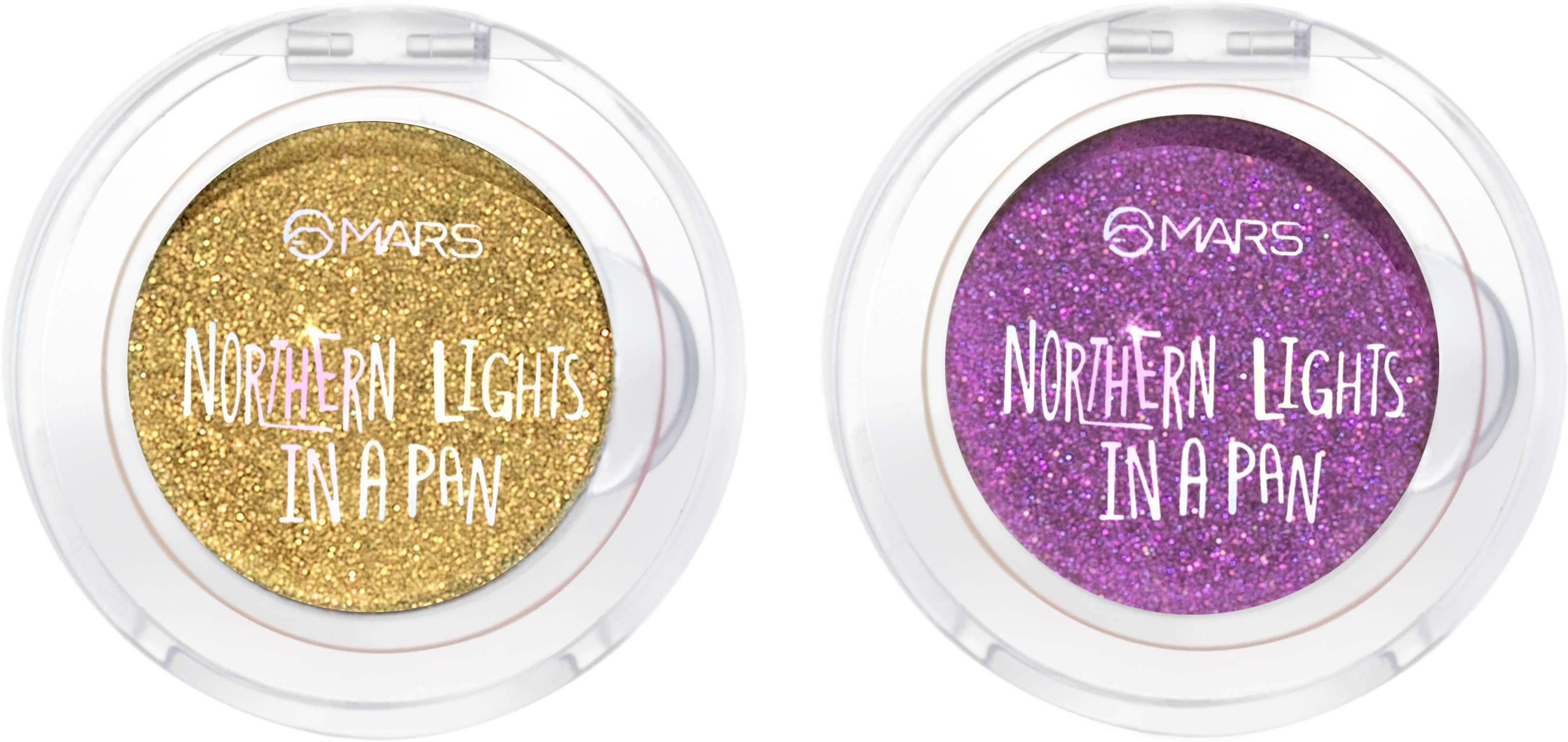 MARS Northern Lights In A Pan Swirling Sweden+Canadian Gleam 1 g (Shade-01+04) MARS Northern Lights In A Pan Swirling Sweden+Canadian Gleam 1 g (Shade-01+04)