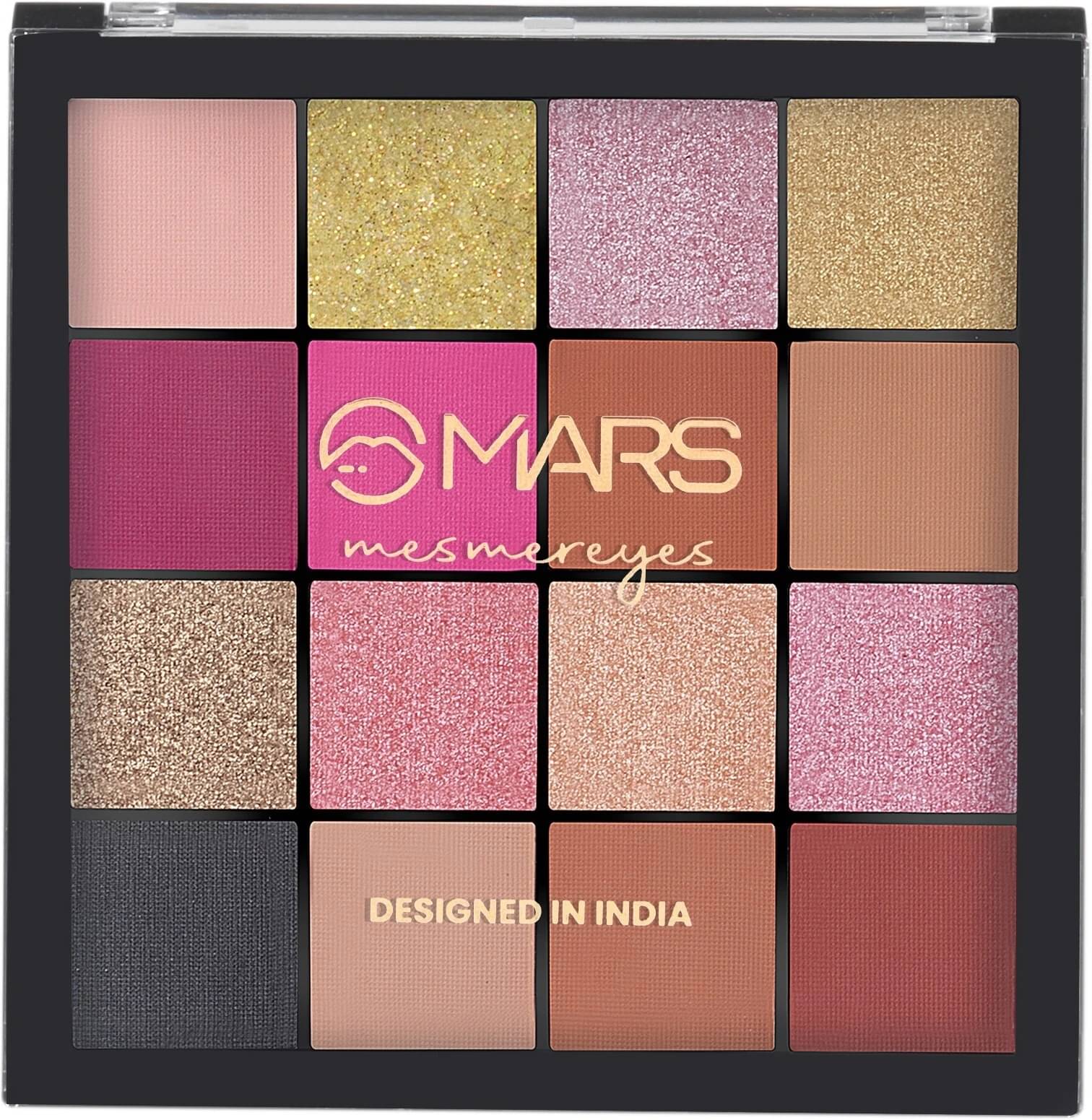     			MARS Ultra Pigmented Mesmereyes Eyeshadow Palette 20.8 g (Shade-01)