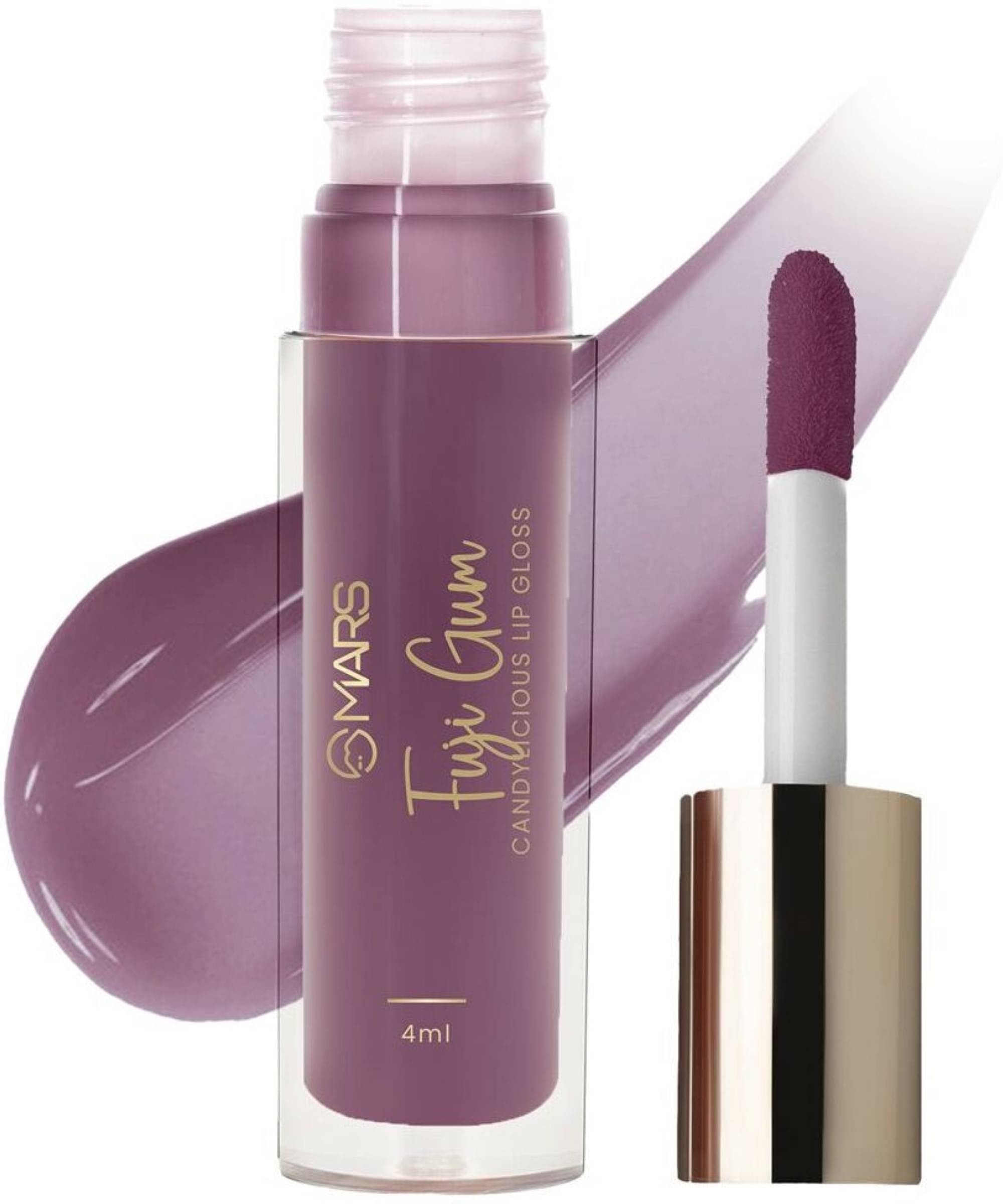 MARS Candylicious Coloured Lip Gloss | Hydrating | High Shine | Non-Sticky Lipgloss (4 ml, 10-FUJI GUM) MARS Candylicious Coloured Lip Gloss | Hydrating | High Shine | Non-Sticky Lipgloss (4 ml, 10-FUJI GUM)