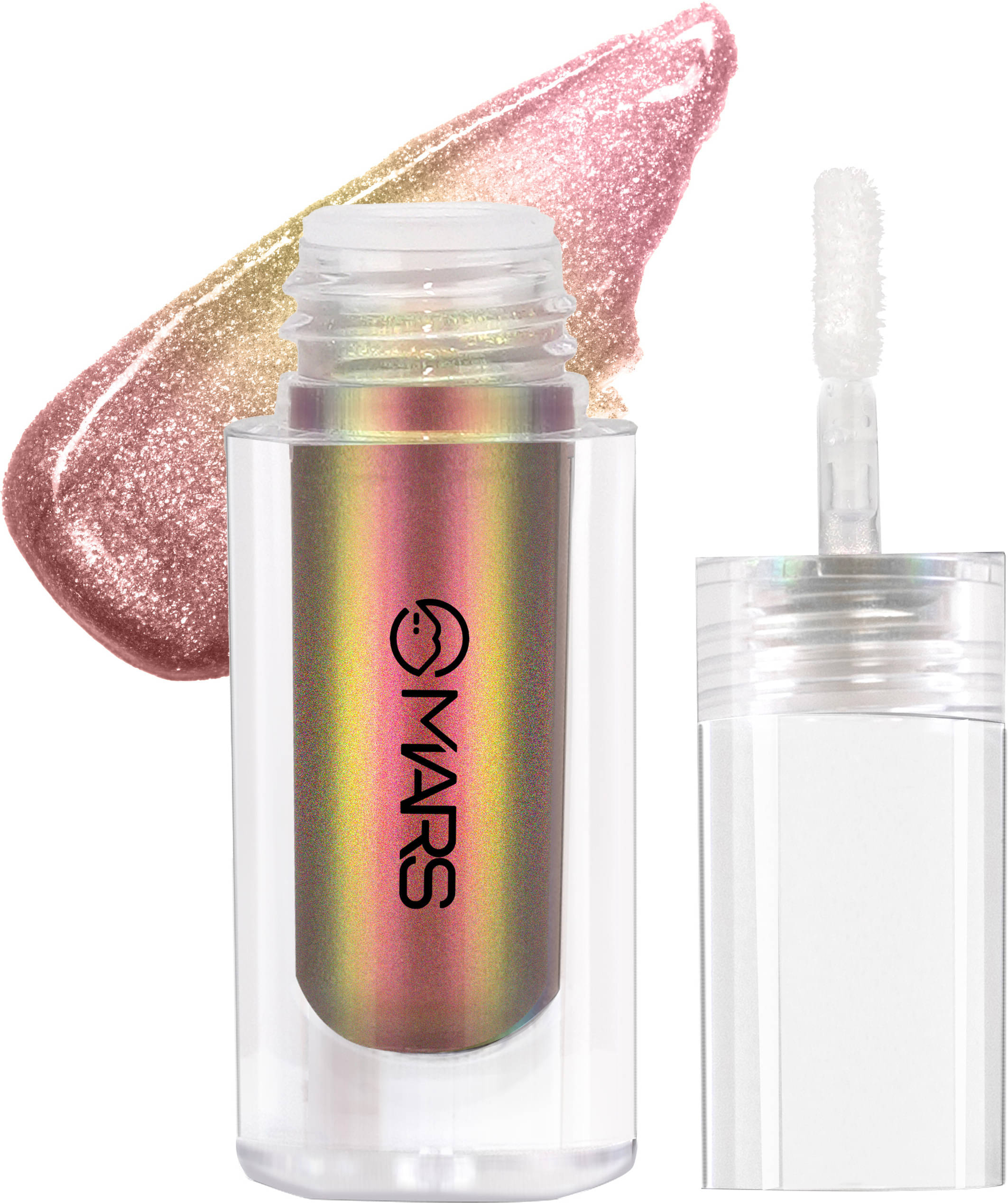 MARS Northern Lights Liquid Eyeshahdow With Dual-Tone Chrome Effect | Liquid Shimmer 1.8 ml (05-Greenlandic Gleam) MARS Northern Lights Liquid Eyeshahdow With Dual-Tone Chrome Effect | Liquid Shimmer 1.8 ml (05-Greenlandic Gleam)