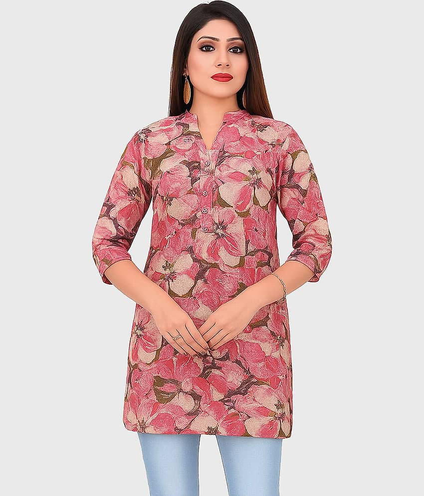 Meher Impex Women Rayon Printed Straight Kurti ( Multicoloured ) - Kurtis, Tunics | Buy online on ZillyBuy