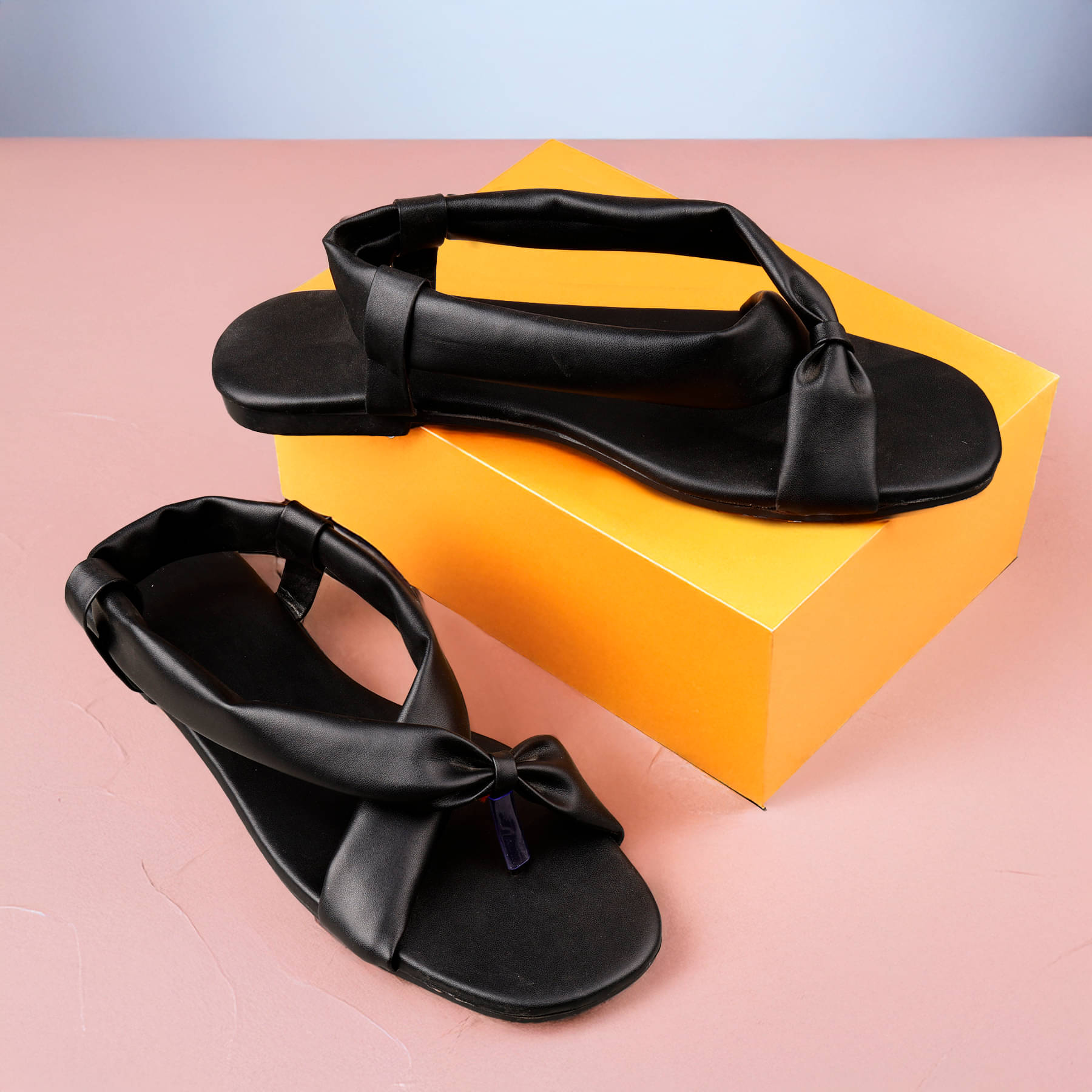     			Paduki Black Women's Flats