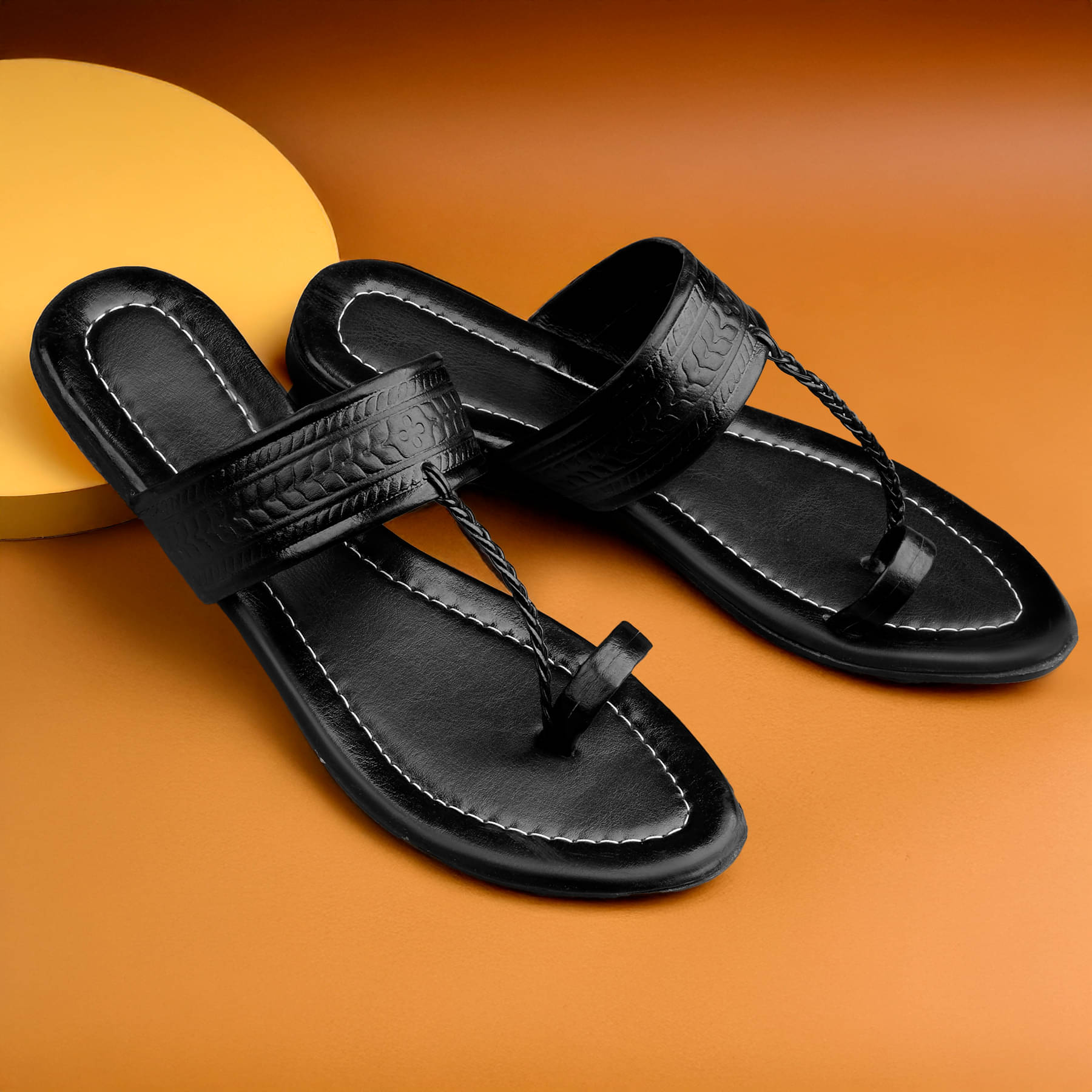     			Paduki Black Women's Flats