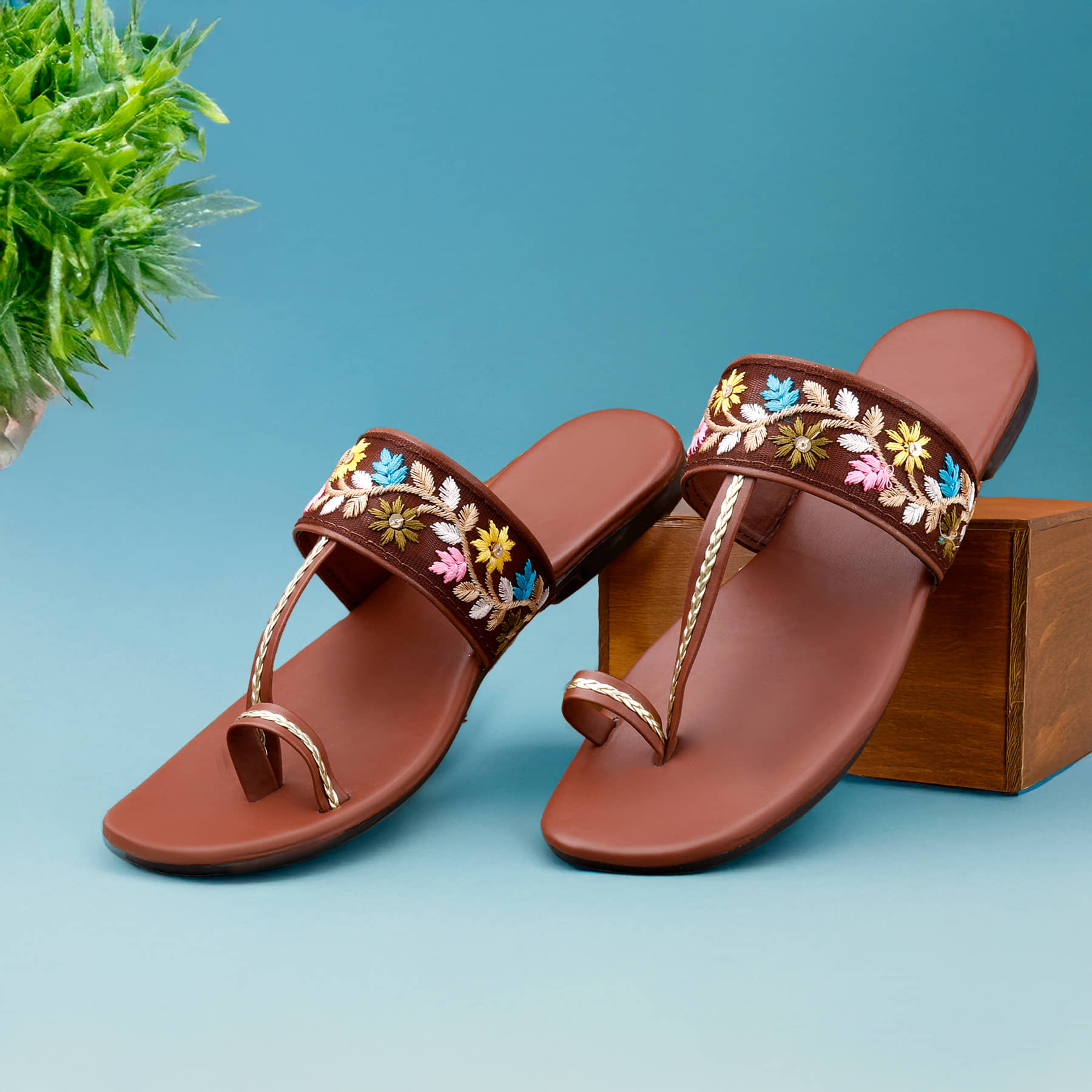 Paduki Blue Women's Flats