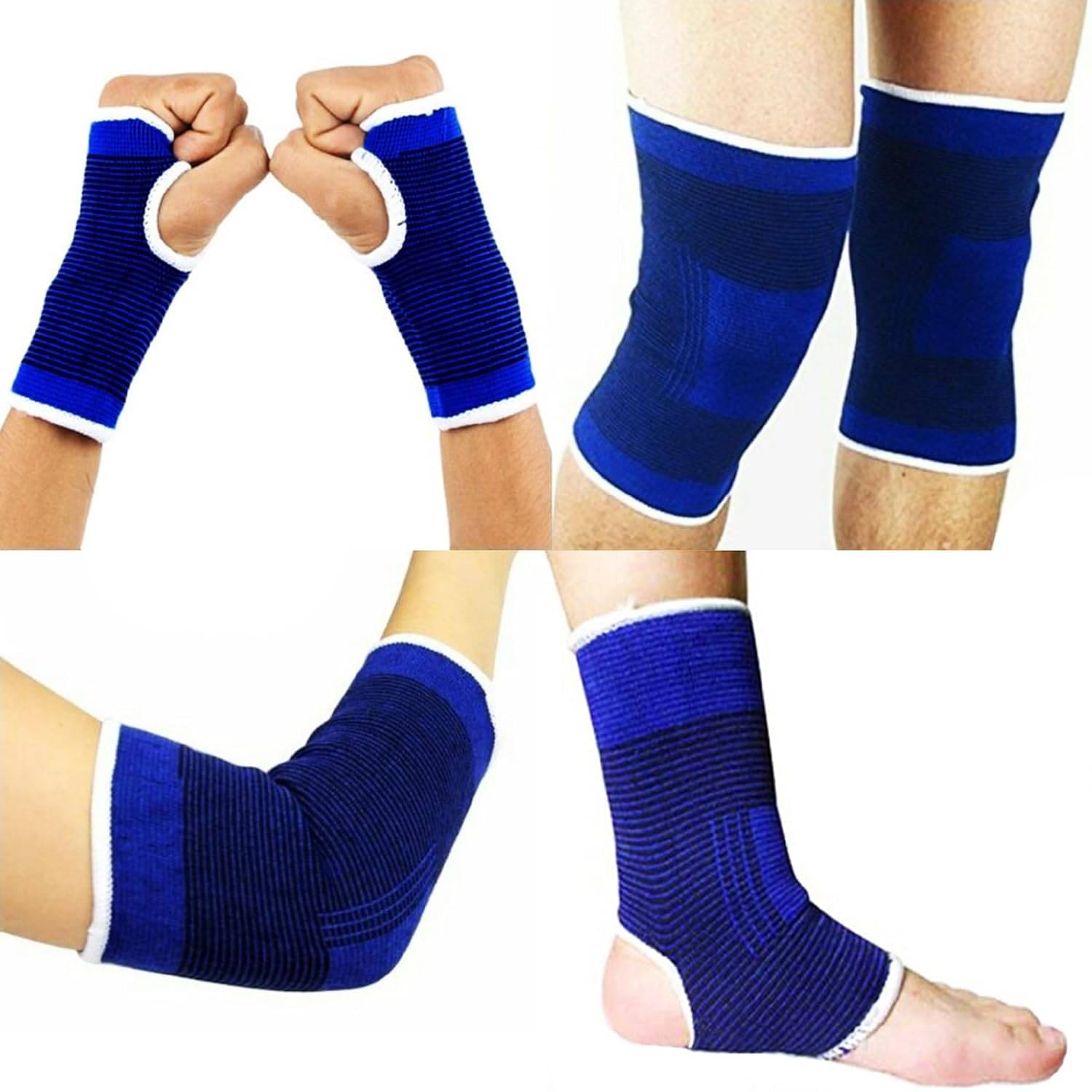 Shopeleven Blue Ankle Support ( Pack of 8 ) Shopeleven Blue Ankle Support ( Pack of 8 )