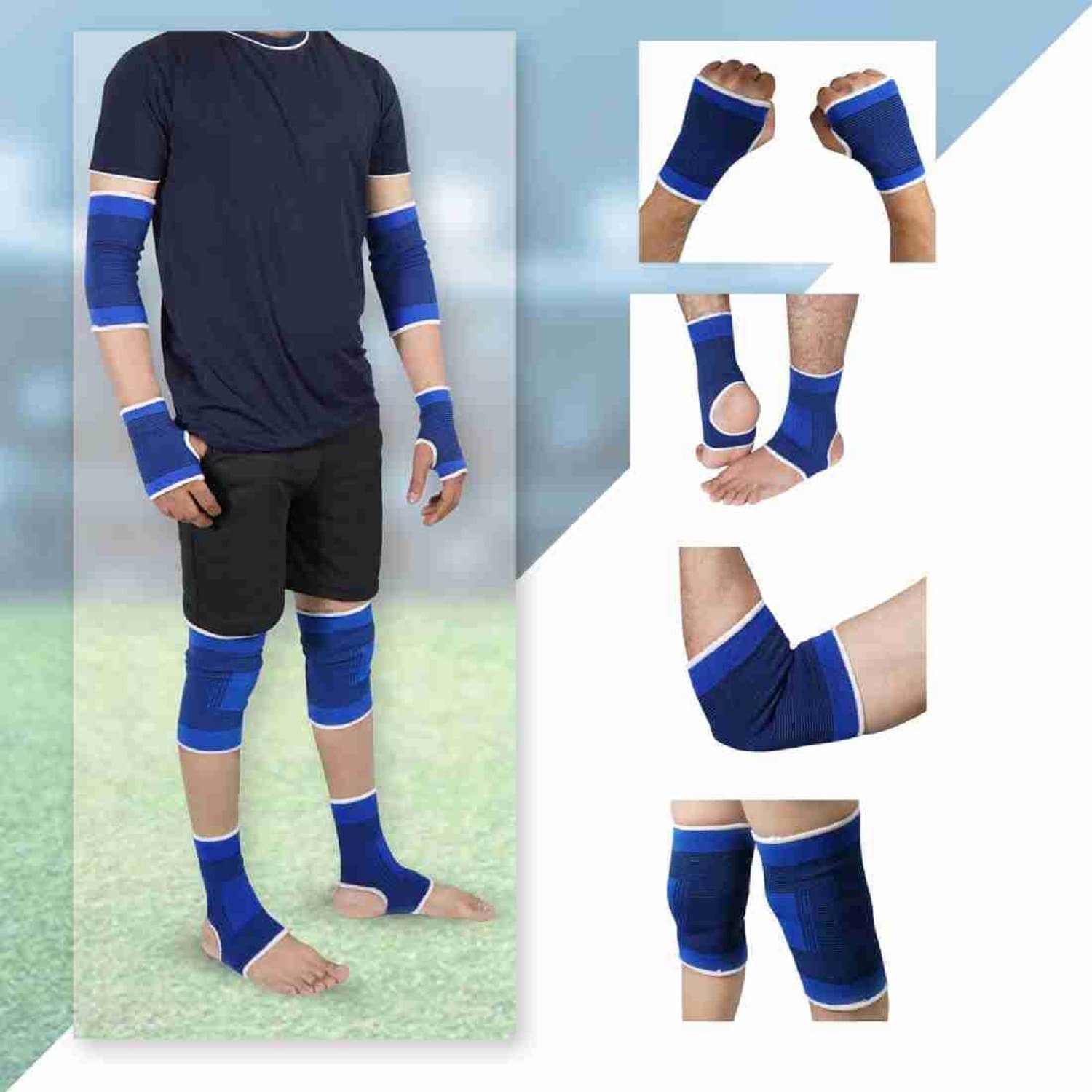 Shopeleven Blue Ankle Support ( Pack of 8 ) Shopeleven Blue Ankle Support ( Pack of 8 )