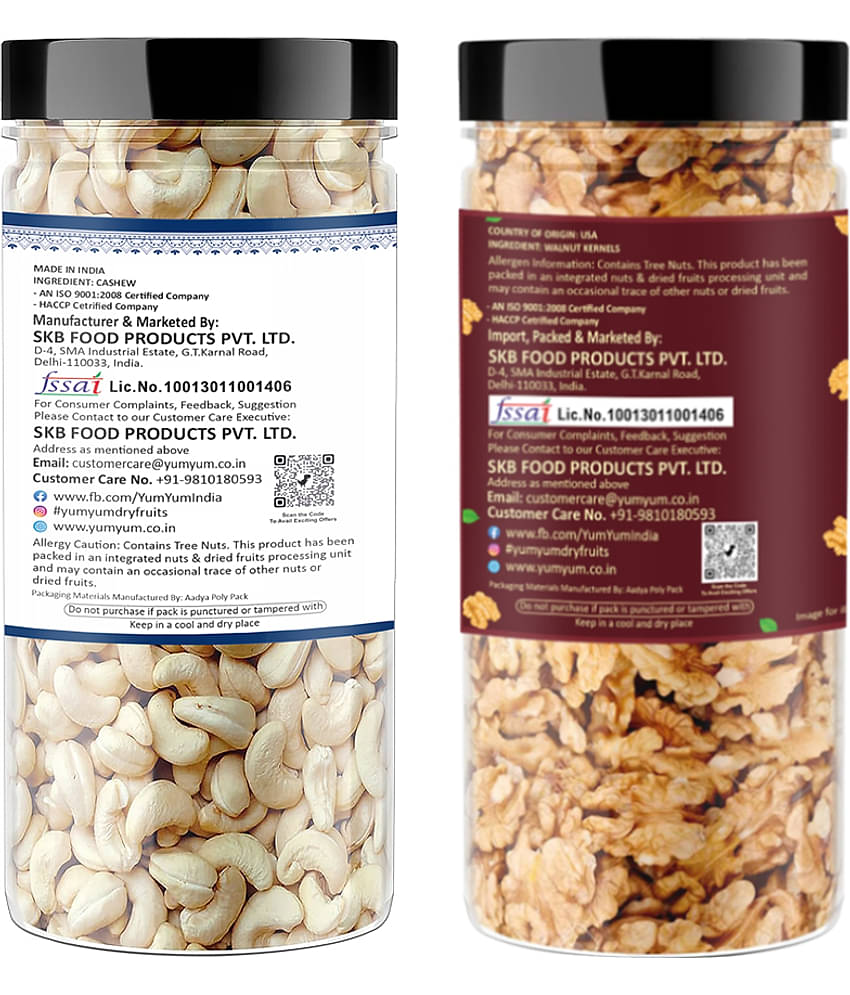 YUM YUM Mixed Nuts 500 g Pack of 2