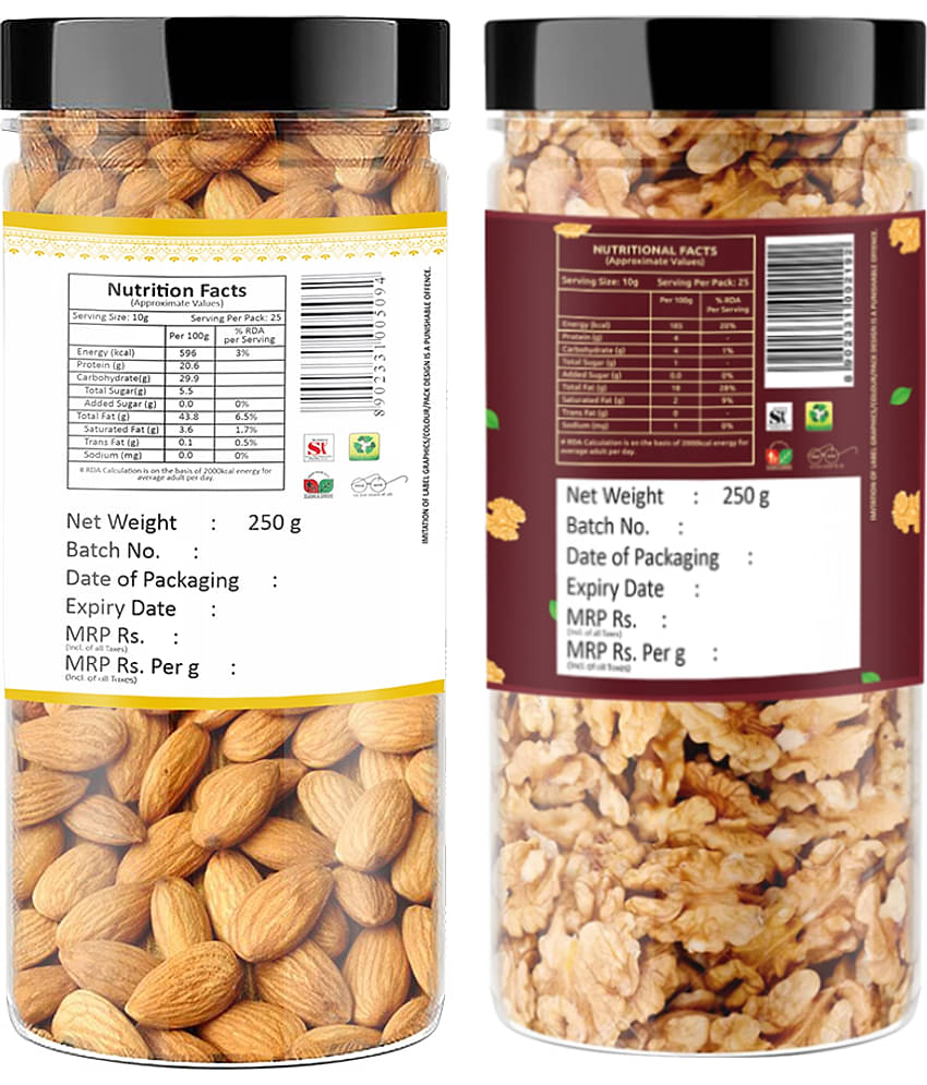 YUM YUM Mixed Nuts 500 g Pack of 2