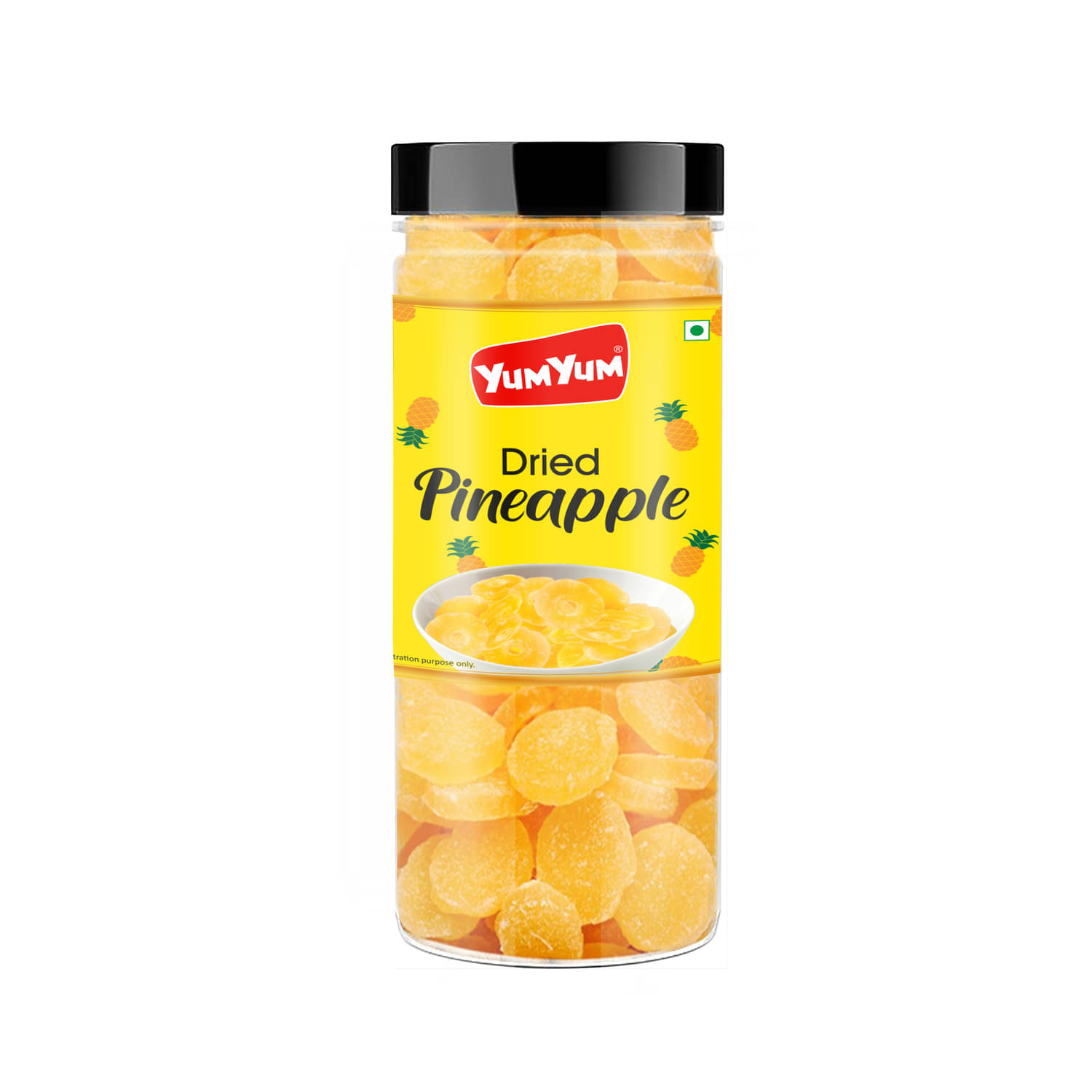     			YUM YUM Pineapple (Anaanas) 150 g