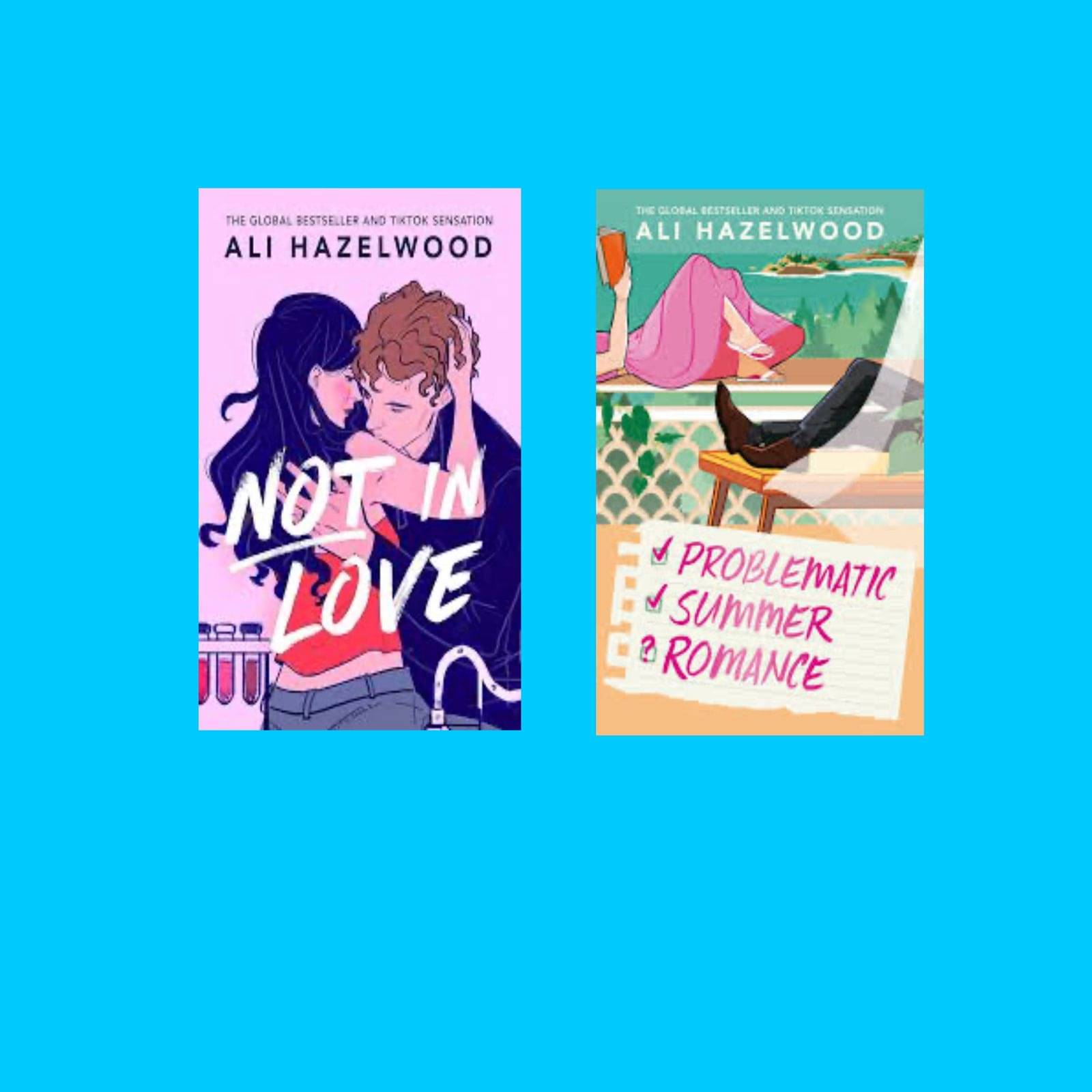 (combo of 2 book )Not in Love&Problematic Summer Romance: From the bestselling author of Deep End and The Love Hypothesis Paperback – 6 June 2025 by Ali Hazelwood (Author) (combo of 2 book )Not in Love&Problematic Summer Romance: From the bestselling author of Deep End and The Love Hypothesis Paperback – 6 June 2025 by Ali Hazelwood (Author)