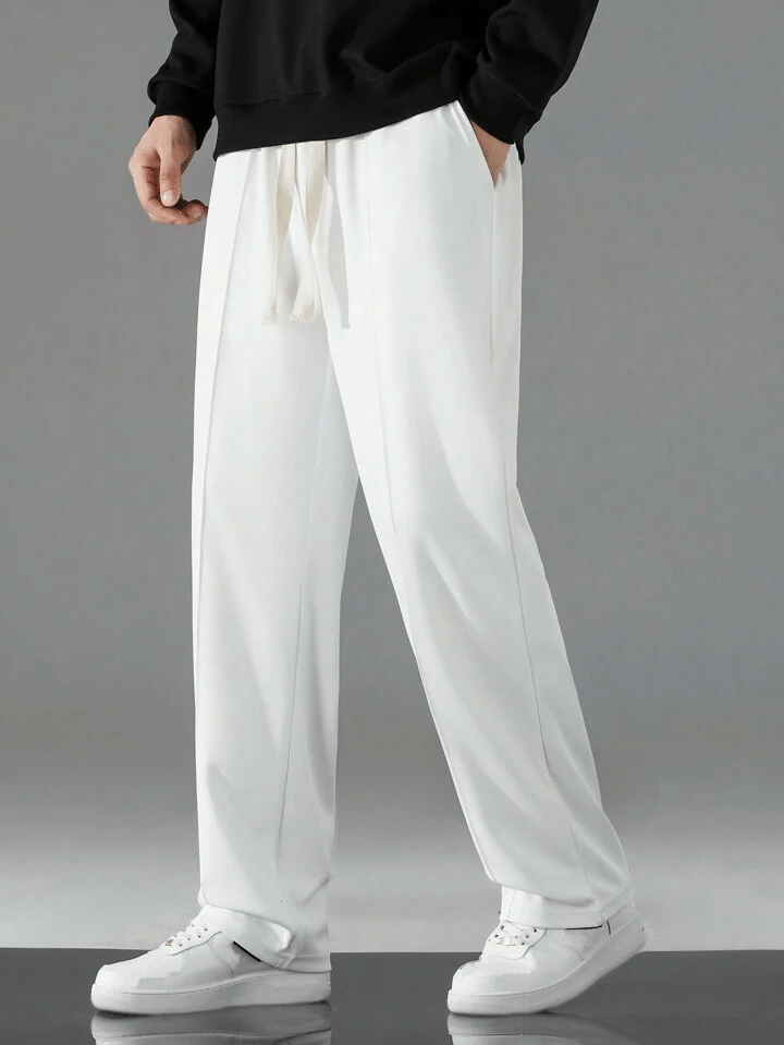     			AYARTH Regular Pleated Men's Trouser - White ( Pack of 1 )