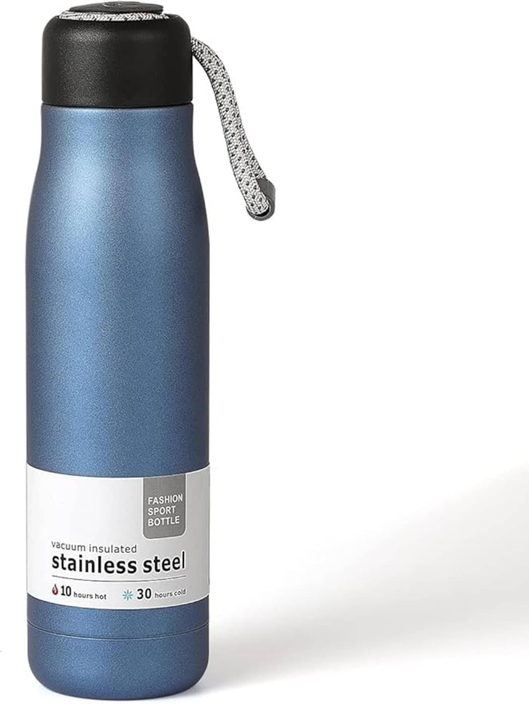 Bhavyta Water Bottle with Portable Lid Vacuum Insulated Blue Stainless Steel Water Bottle 500 mL ( Set of 1 ) Bhavyta Water Bottle with Portable Lid Vacuum Insulated Blue Stainless Steel Water Bottle 500 mL ( Set of 1 )