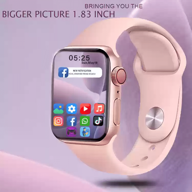 Premium Quality Bluetooth Calling Touchscreen Wireless Charging with Fitness Health Sports Music Premium Quality Bluetooth Calling Touchscreen Wireless Charging with Fitness Health Sports Music