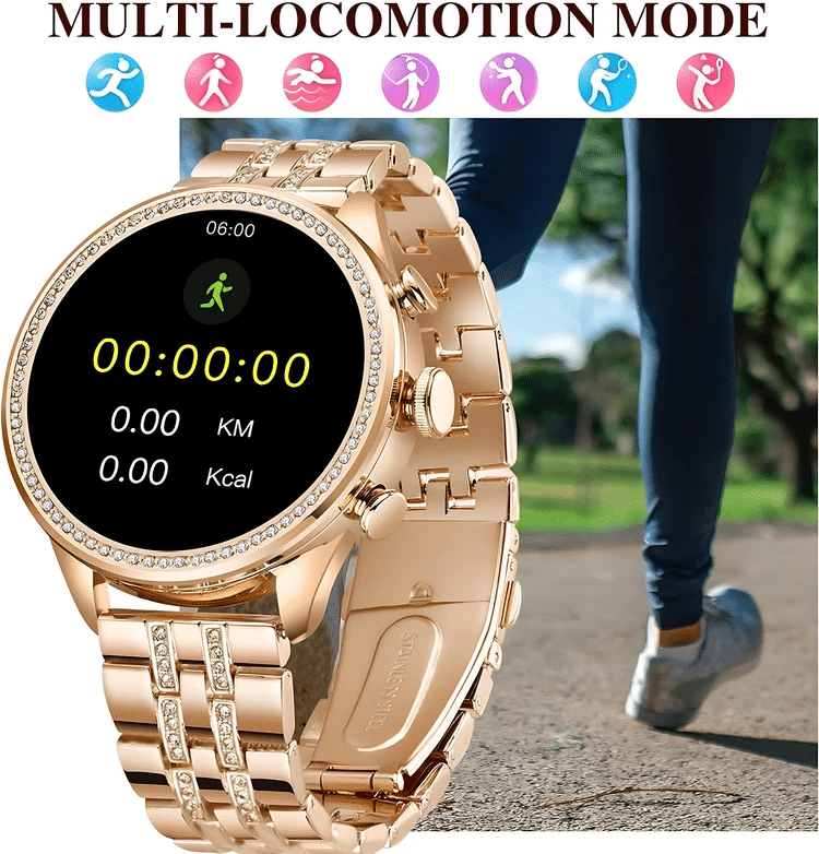 Premium Quality Gen9 Bluetooth Calling Touchscreen Wireless Charging with Fitness Health Sports Music Extra Pink Strap Premium Quality Gen9 Bluetooth Calling Touchscreen Wireless Charging with Fitness Health Sports Music Extra Pink Strap