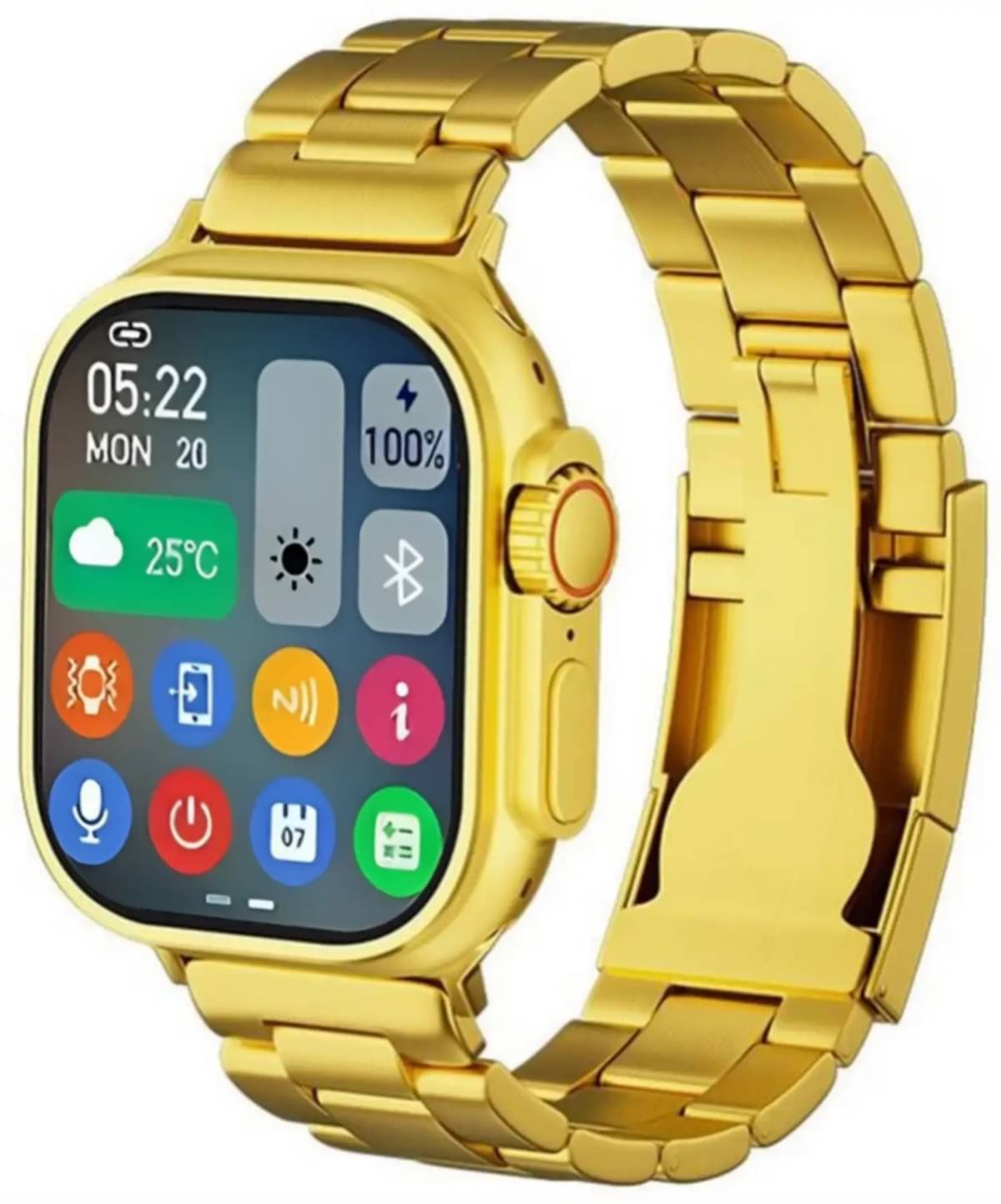 Top Calling Gold Bluetooth Calling Touchscreen Wireless Charging with Fitness Health Sports Music Top Calling Gold Bluetooth Calling Touchscreen Wireless Charging with Fitness Health Sports Music