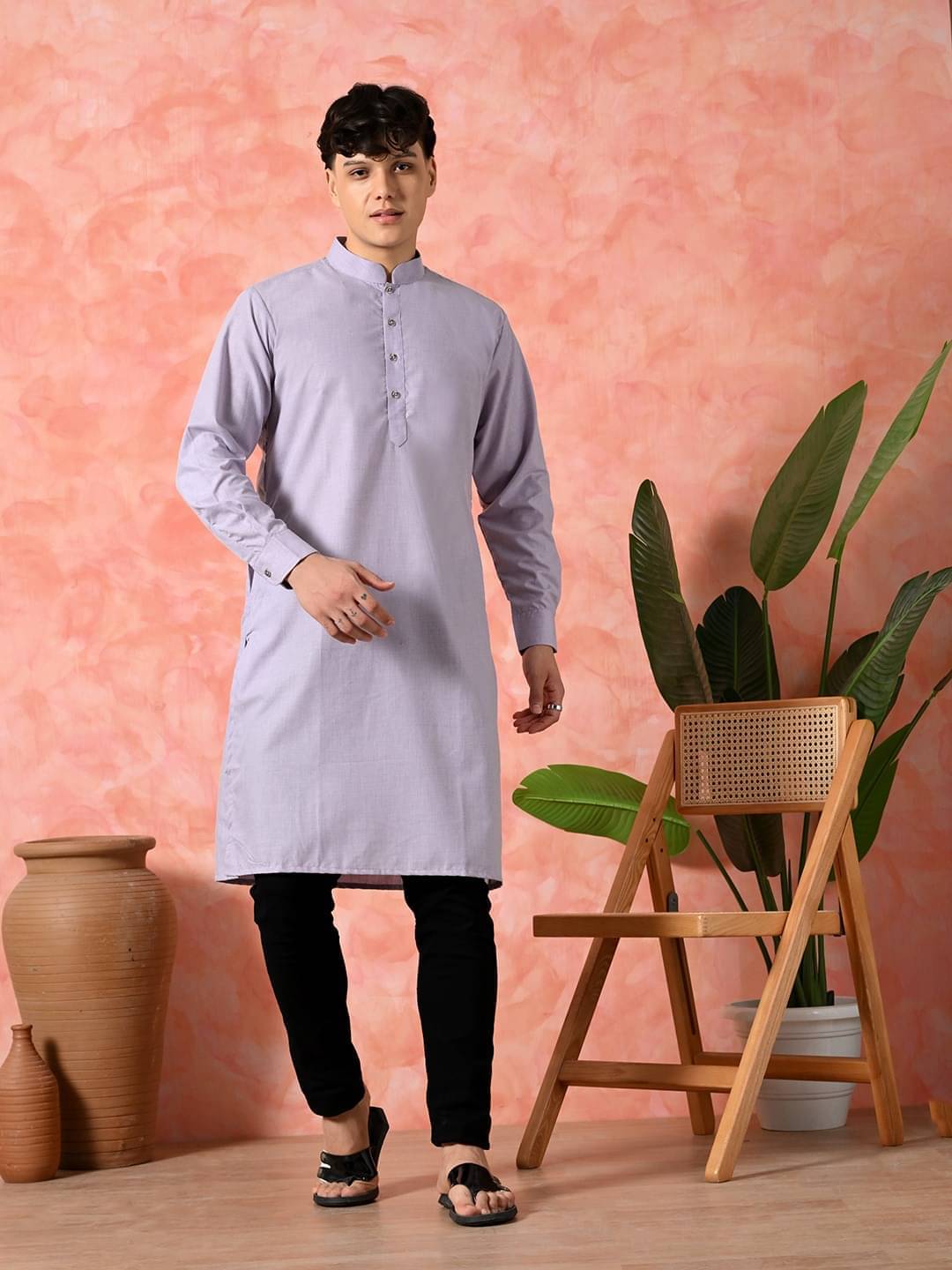     			7 GEN Dark Green Cotton Regular Fit Men's Kurta Pyjama Set ( Pack of 1 )