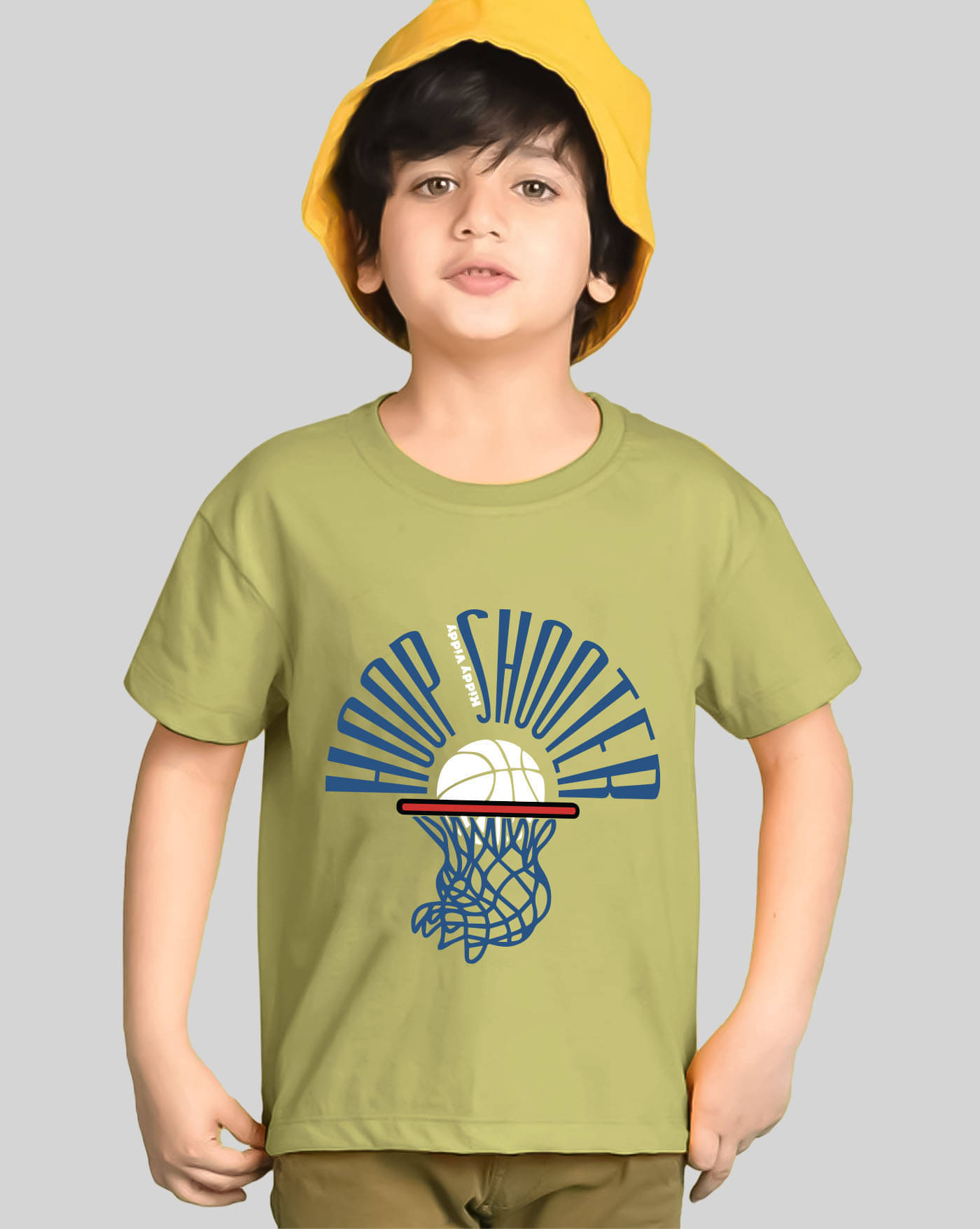    			AOOSH Pack of 1 Boys Cotton Blend T-Shirt ( Light Green )