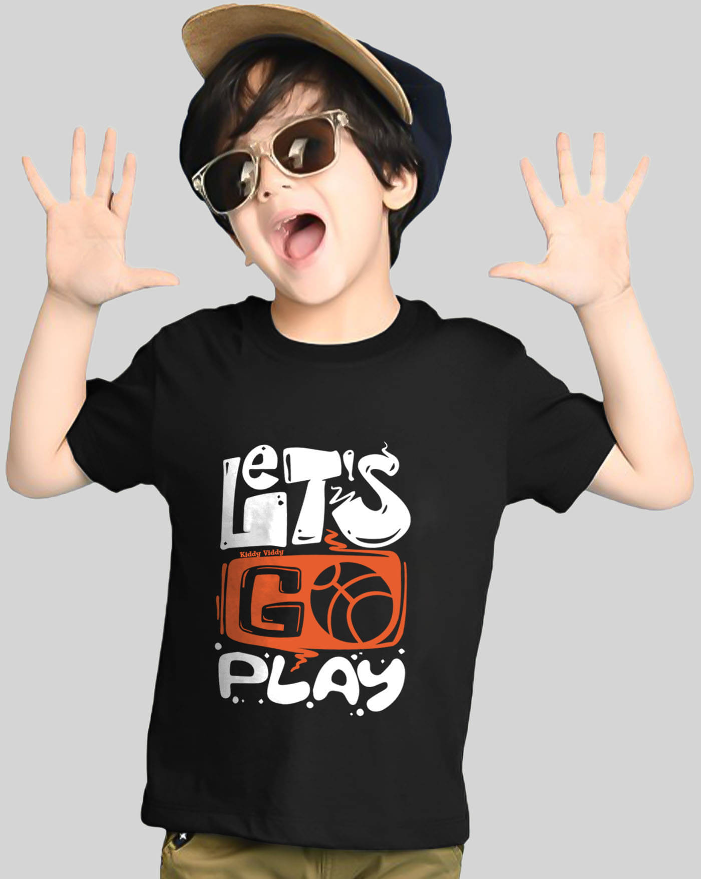     			AOOSH Pack of 1 Boys Cotton Blend T-Shirt ( Black )