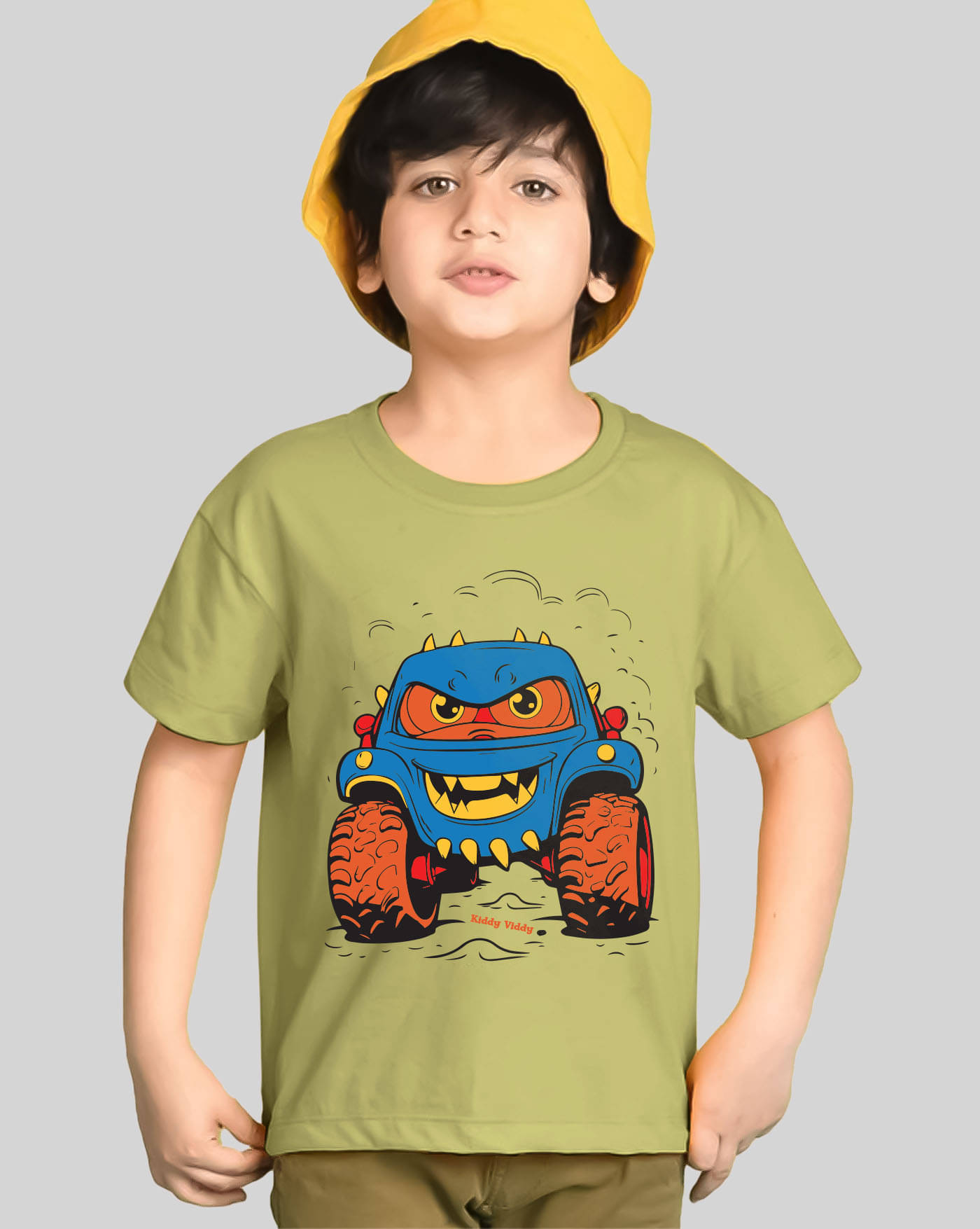    			AOOSH Pack of 1 Boys Cotton Blend T-Shirt ( Light Green )