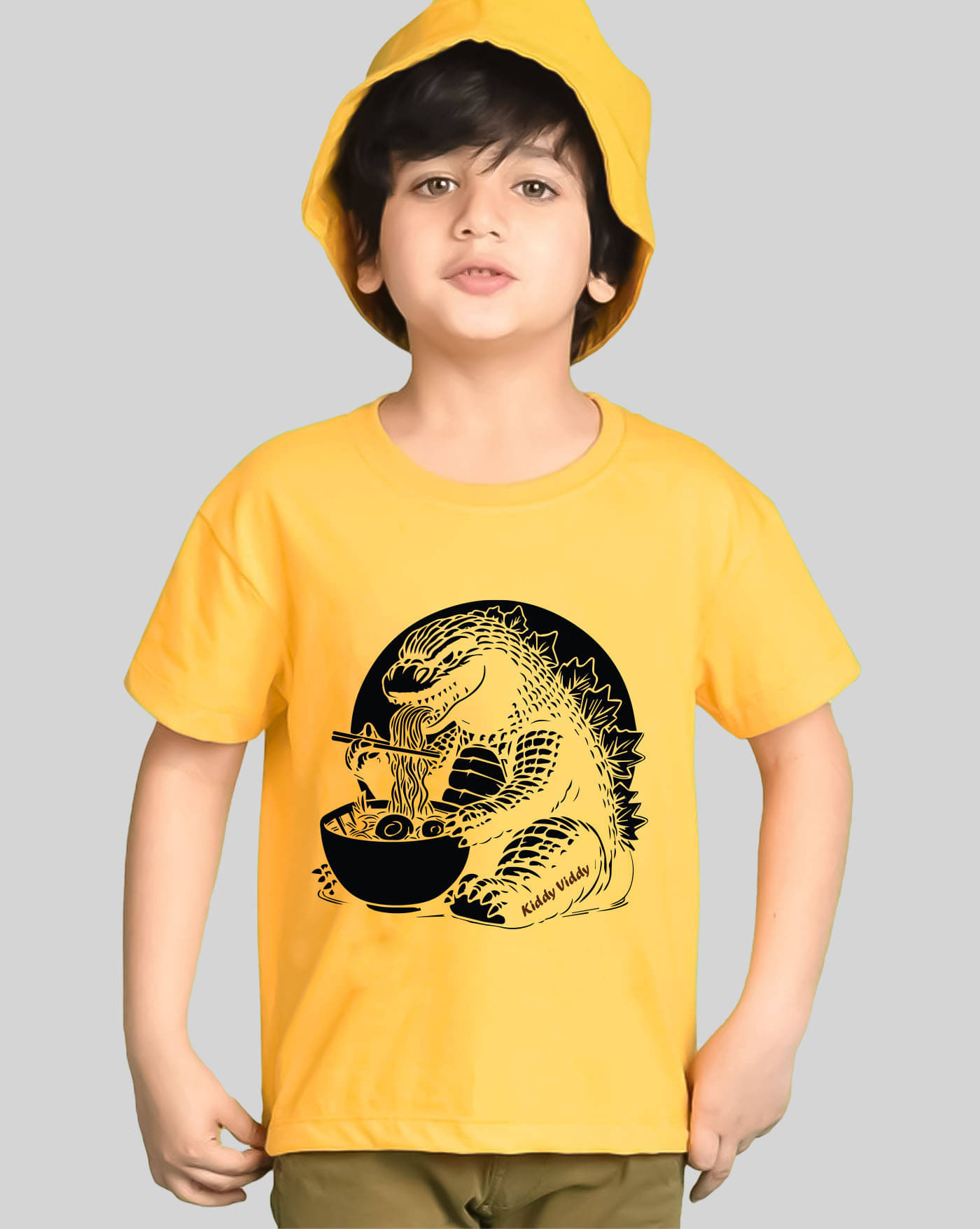     			AOOSH Pack of 1 Boys Cotton Blend T-Shirt ( Mustard )