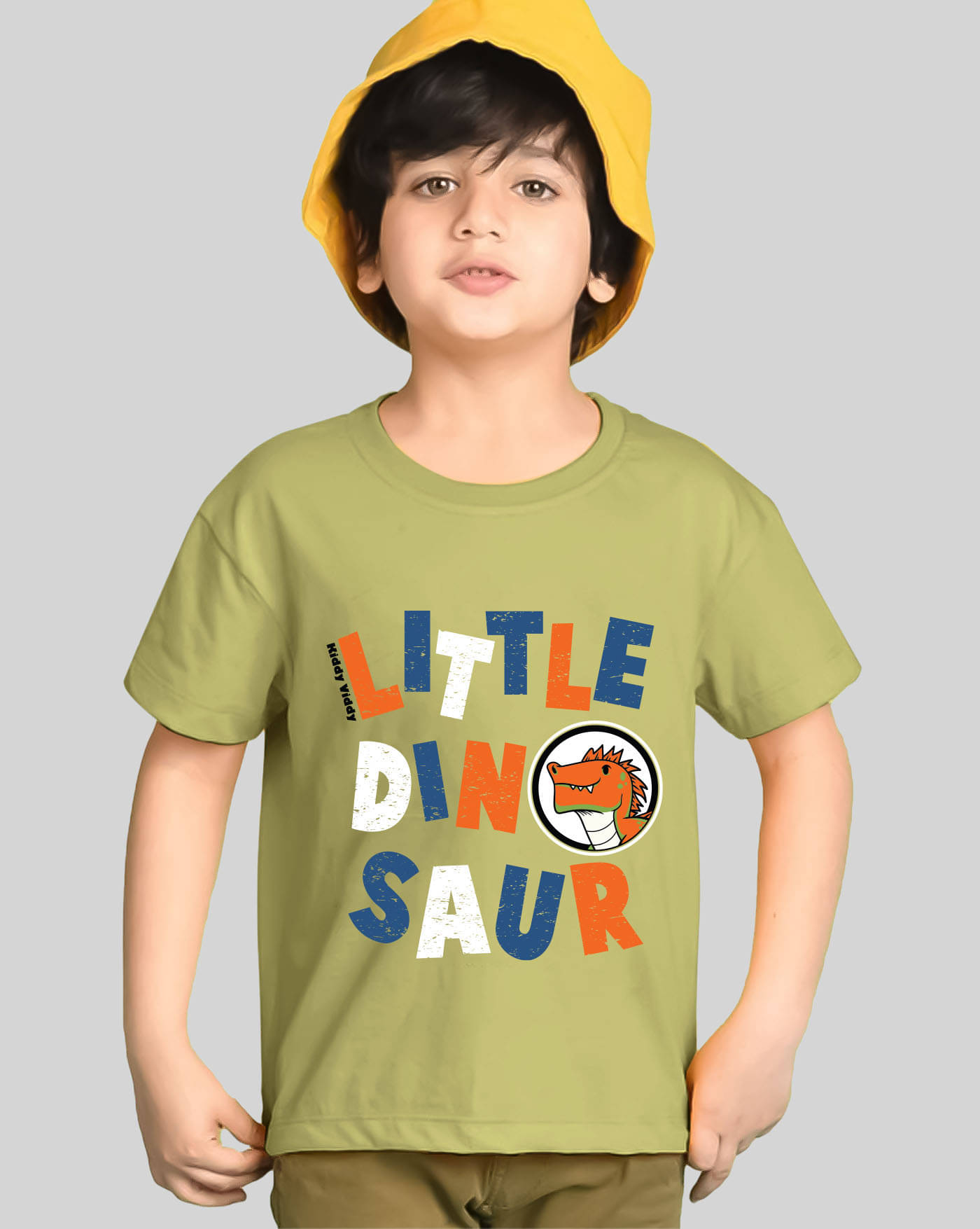     			AOOSH Pack of 1 Boys Cotton Blend T-Shirt ( Light Green )