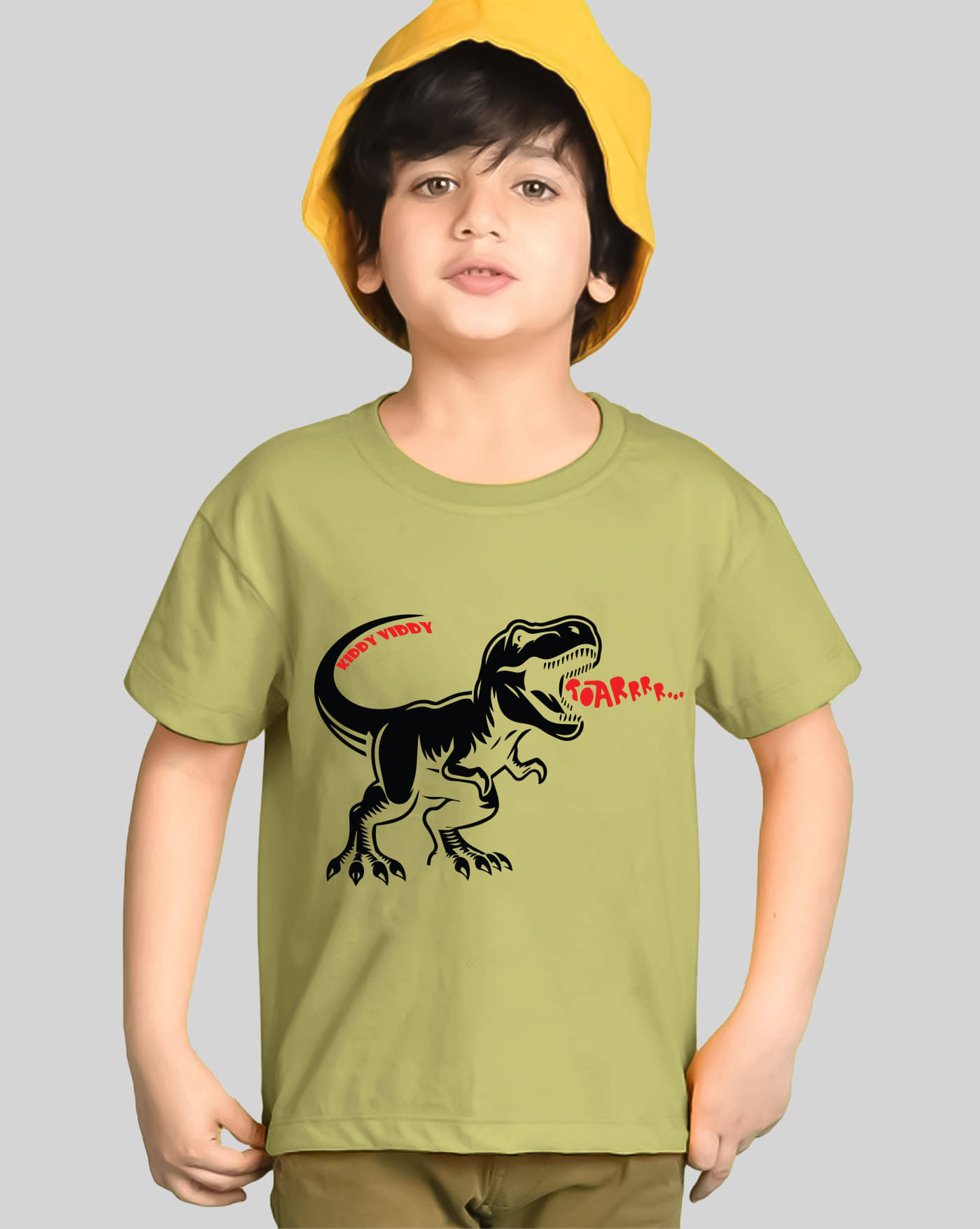     			AOOSH Pack of 1 Boys Cotton Blend T-Shirt ( Light Green )