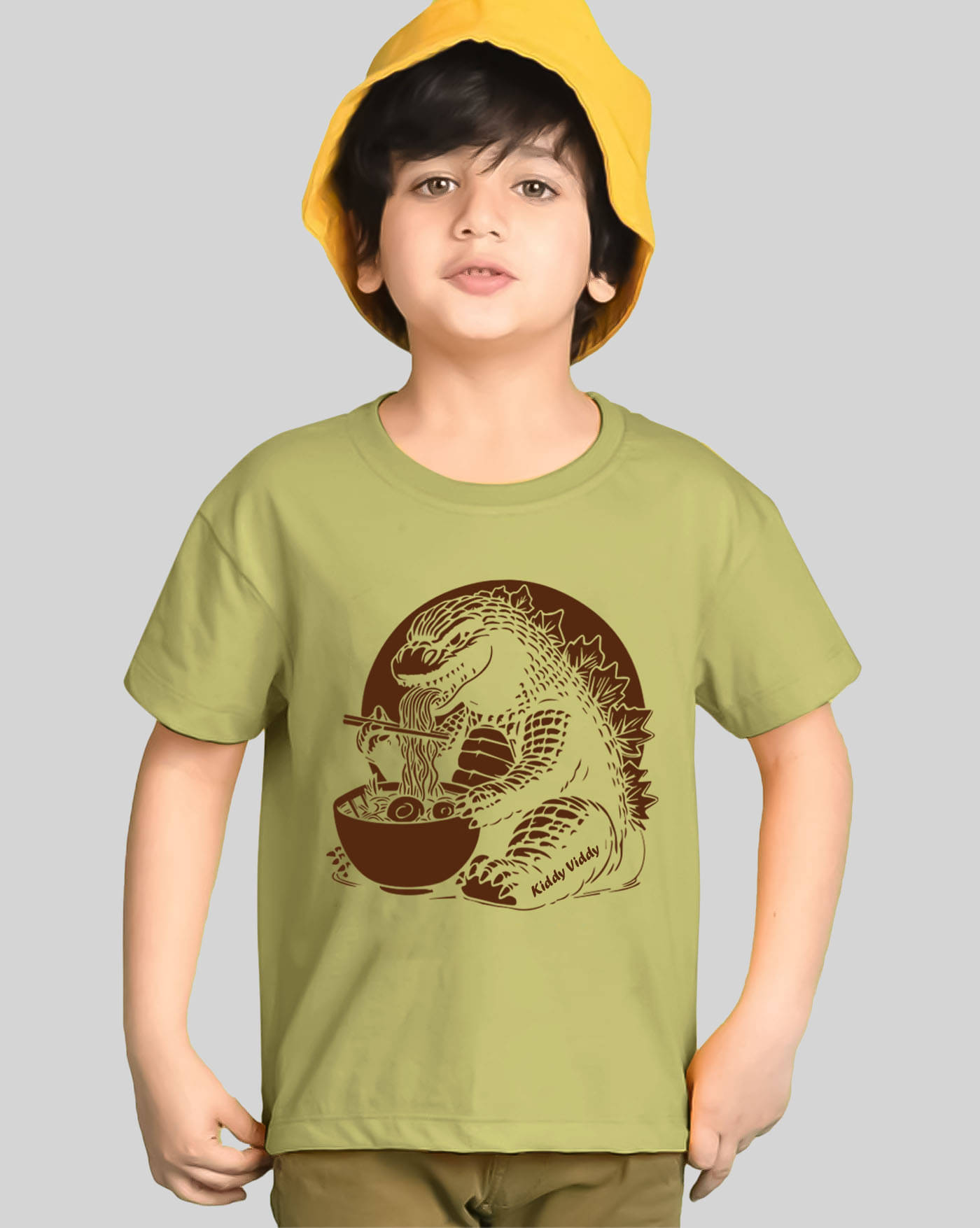     			AOOSH Pack of 1 Boys Cotton Blend T-Shirt ( Light Green )
