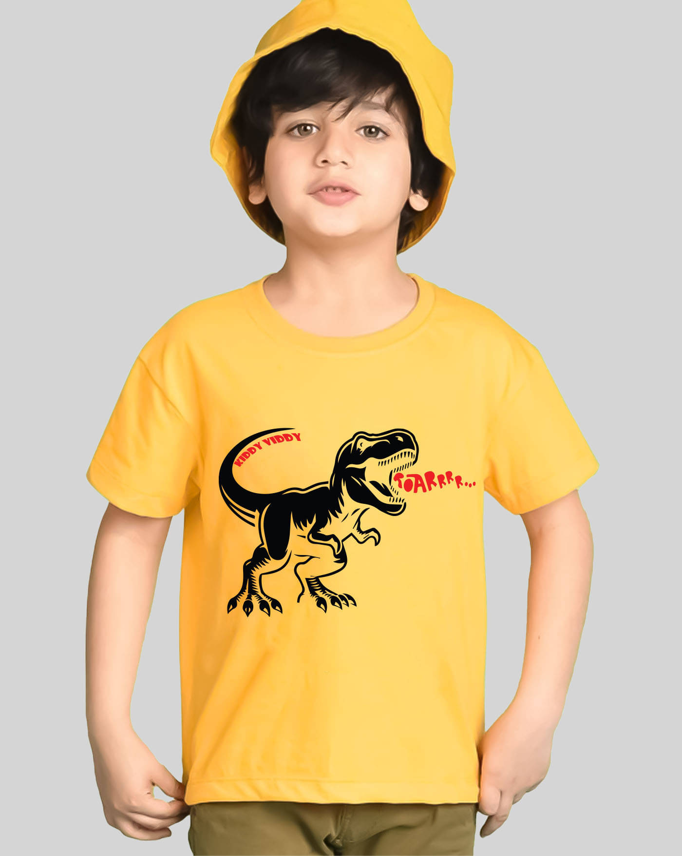     			AOOSH Pack of 1 Boys Cotton Blend T-Shirt ( Mustard )
