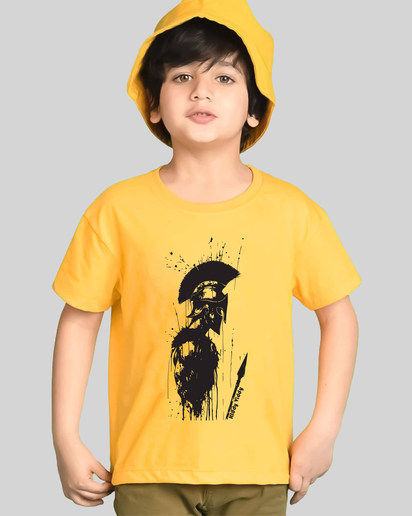     			AOOSH Pack of 1 Boys Cotton Blend T-Shirt ( Mustard )