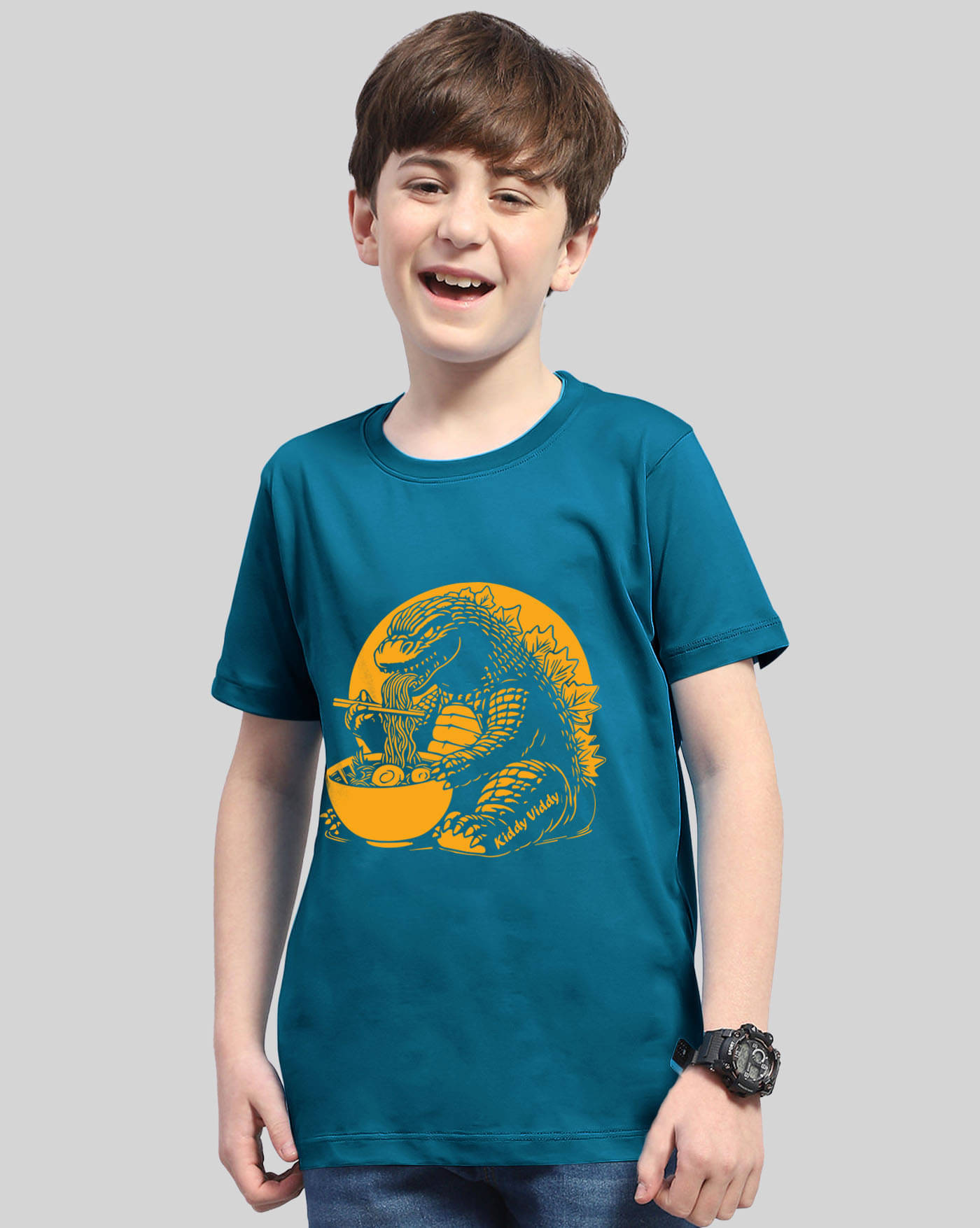     			AOOSH Pack of 1 Boys Cotton Blend T-Shirt ( Turquoise )