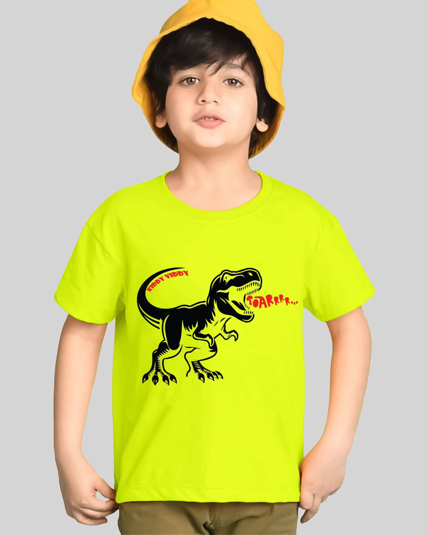     			AOOSH Pack of 1 Boys Cotton Blend T-Shirt ( Neon Green )