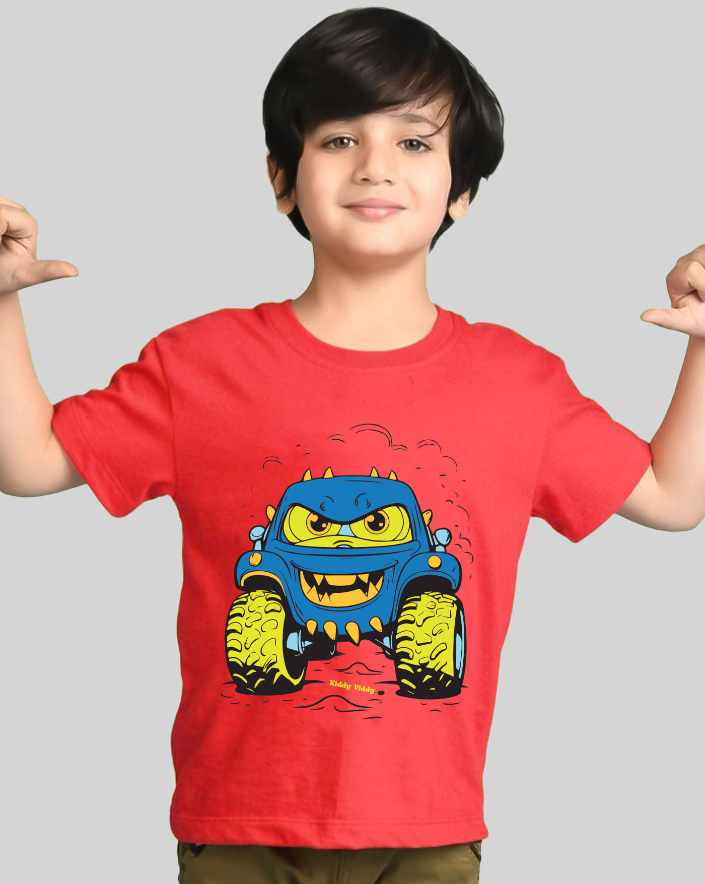     			ENITOR Pack of 1 Boys Cotton Blend T-Shirt ( Red )