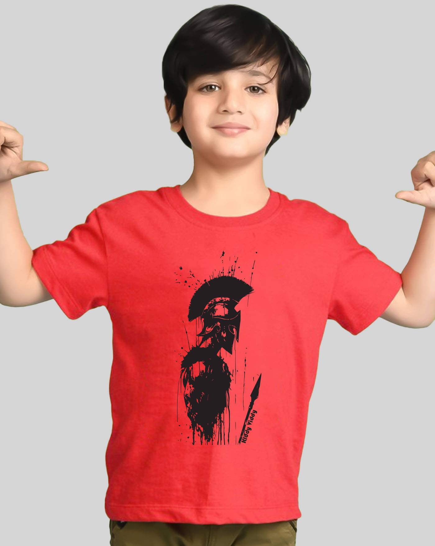     			ENITOR Pack of 1 Boys Cotton Blend T-Shirt ( Red )