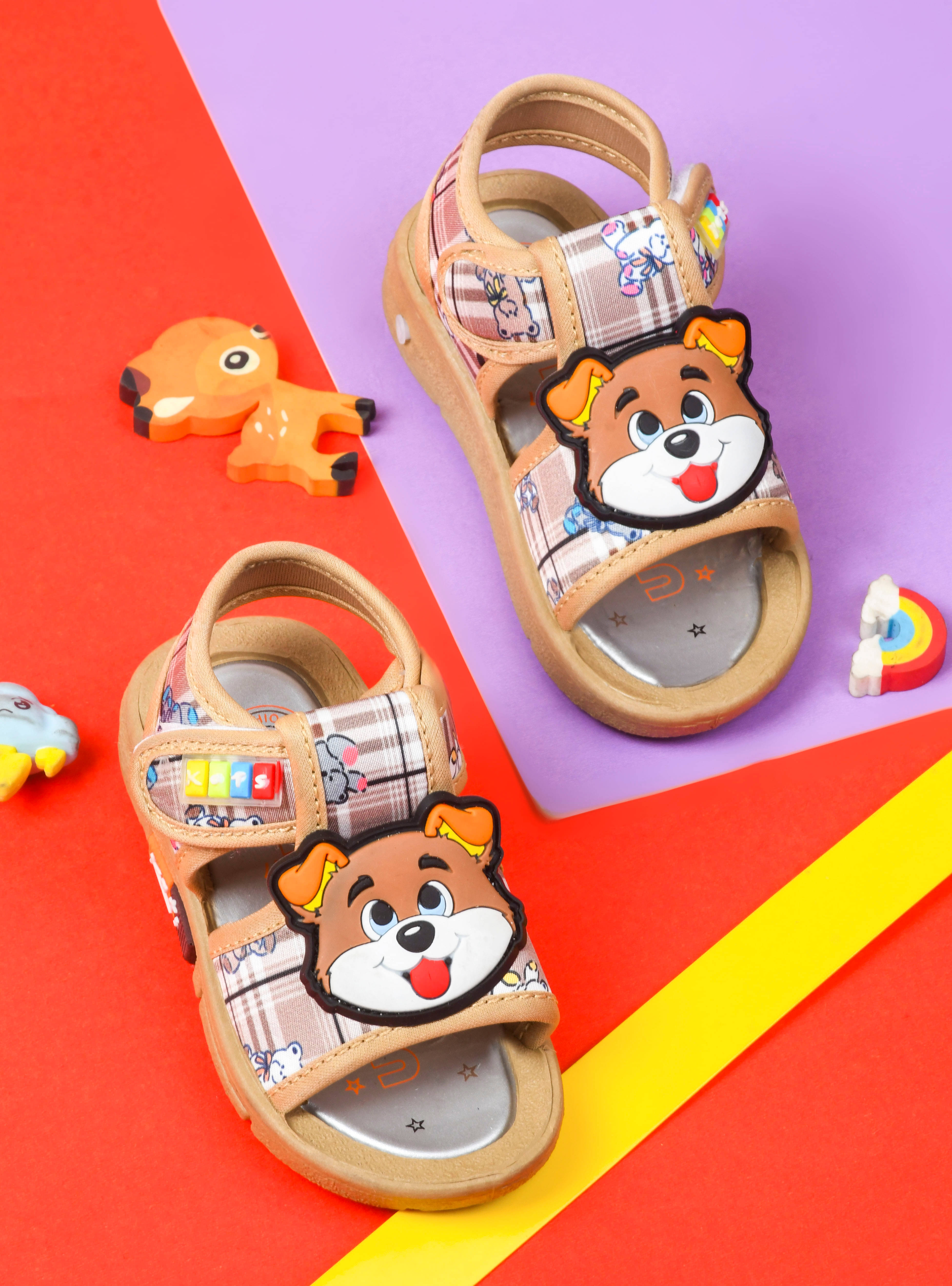 KATS infant Chu Chu Sound Musical Sandal- Beige KATS infant Chu Chu Sound Musical Sandal- Beige