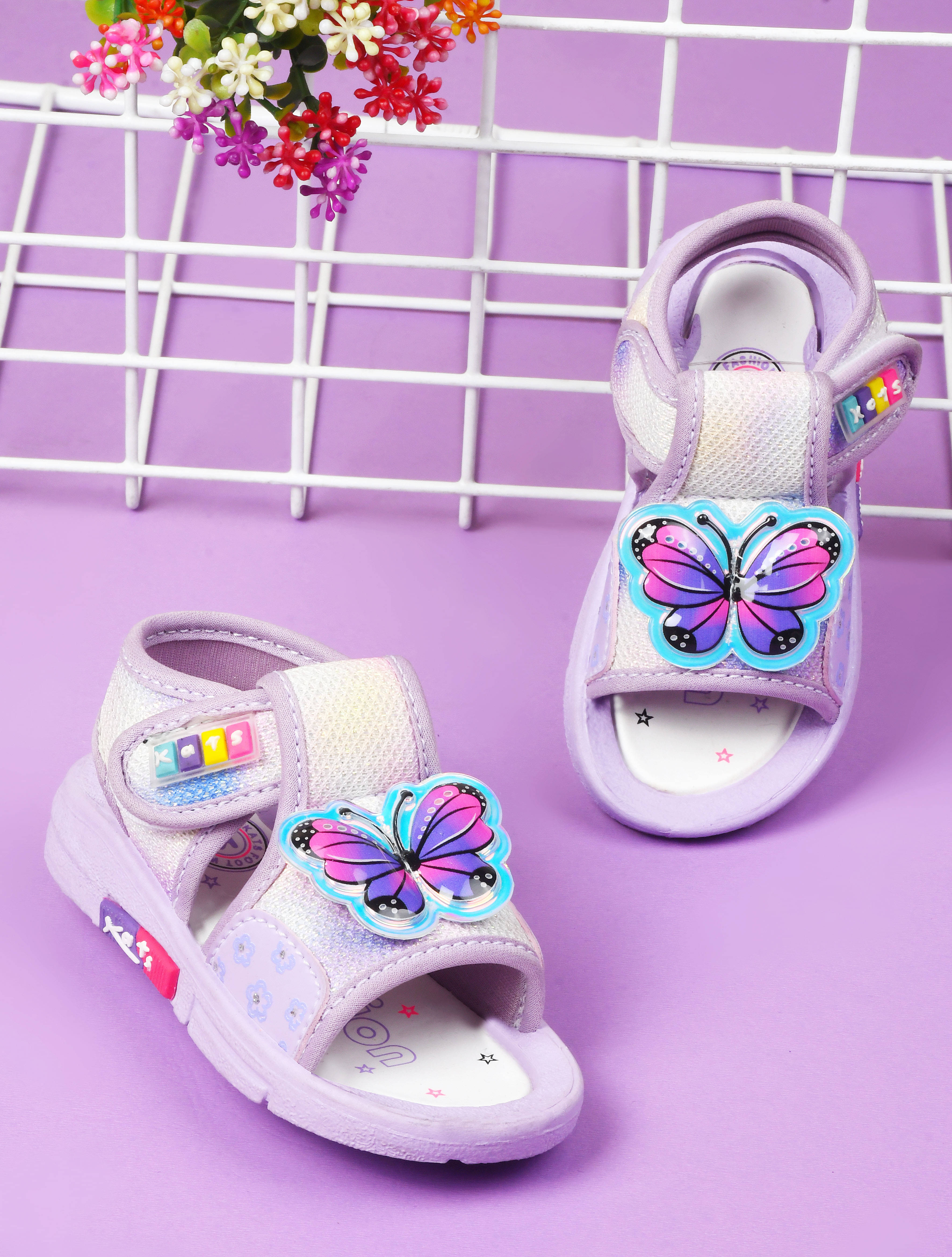 KATS infant Chu Chu Sound Musical Sandal- Purple KATS infant Chu Chu Sound Musical Sandal- Purple