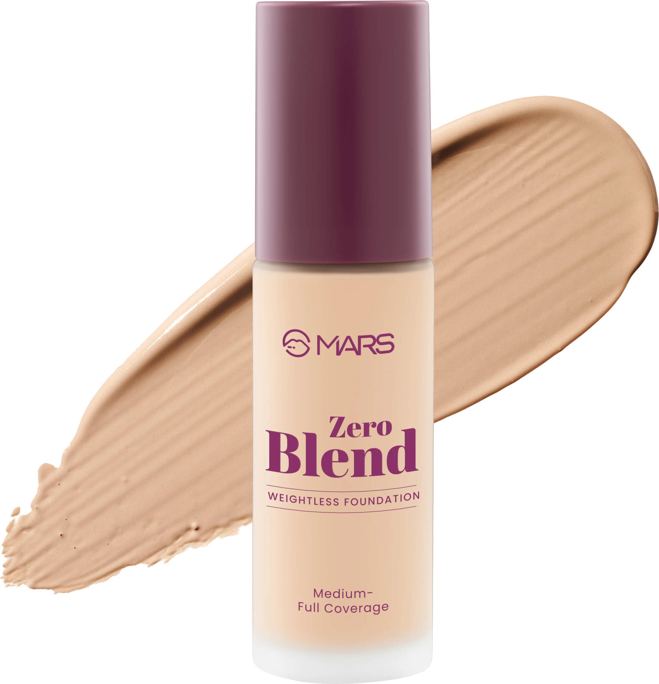     			MARS SPF30 PA++++ Zero Blend Weightless Makeup Foundation (07-CARAMEL GLOW, 30 ml)
