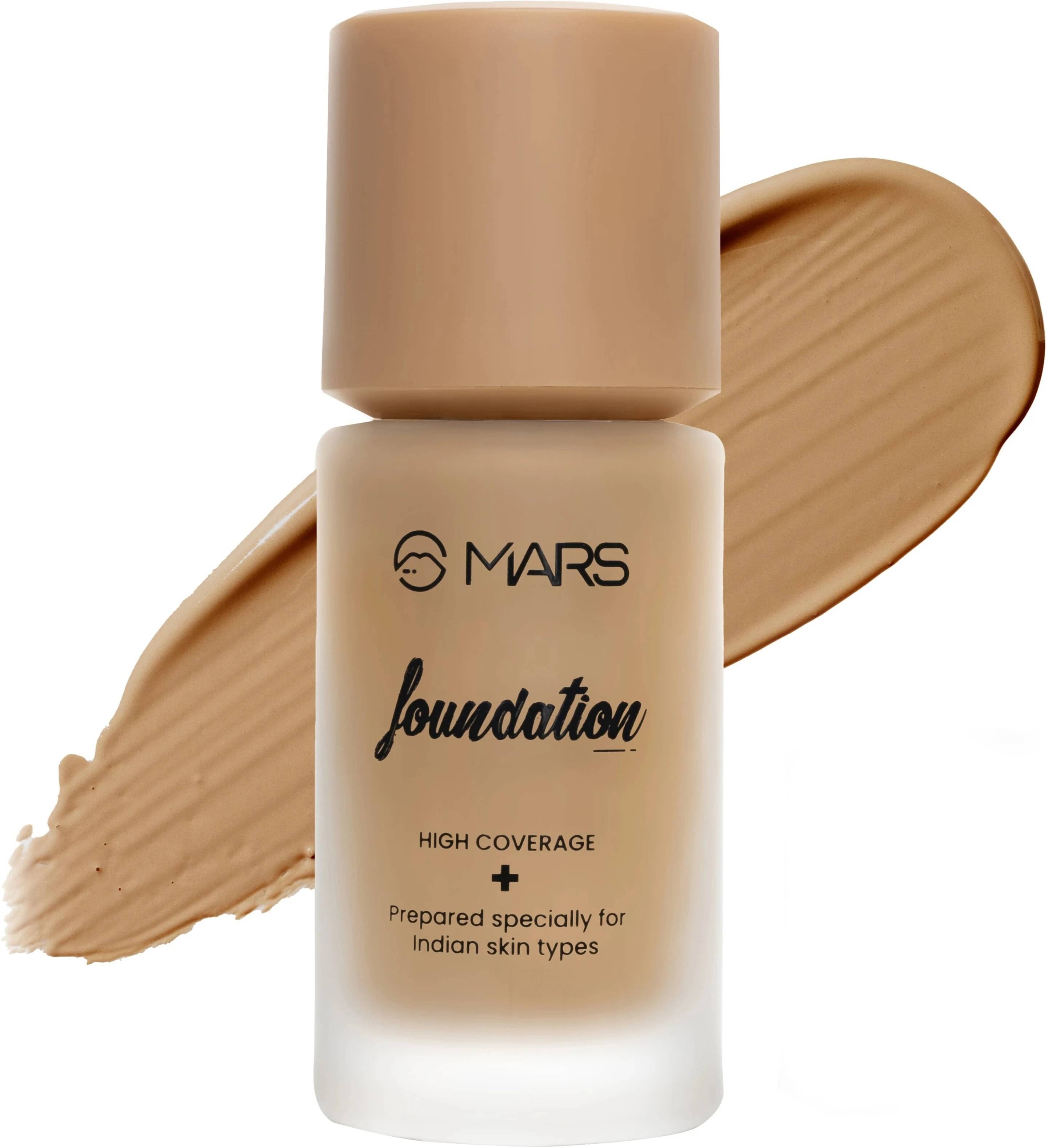     			MARS SPF50 PA++++ High Coverage Liquid | Blemish Free & Blendable Makeup Foundation (Shade-07, 40 ml)