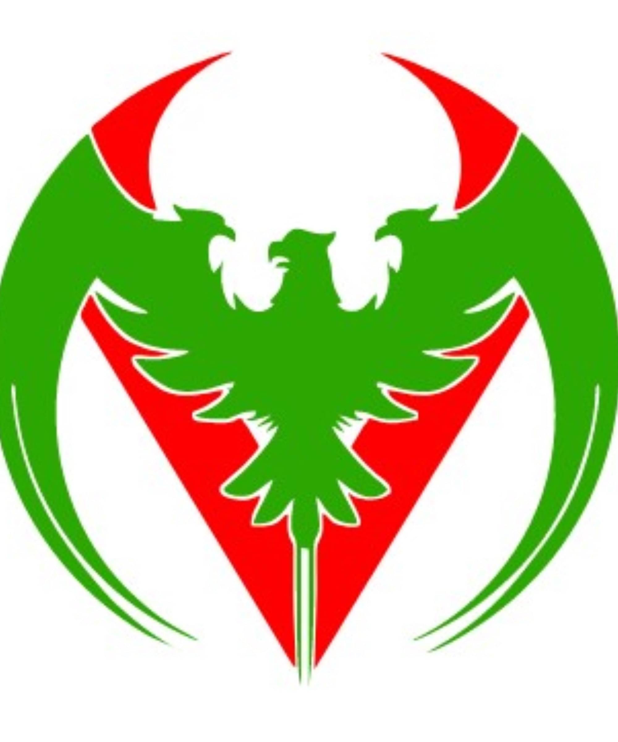     			USTAAD Art Radium/Viny Eagle Blade  Sticker for Wall Decor / Bike / Car (Size L 6.3 inch x W 6.3 inch) (Colour - As Image)  (Pack of 2)