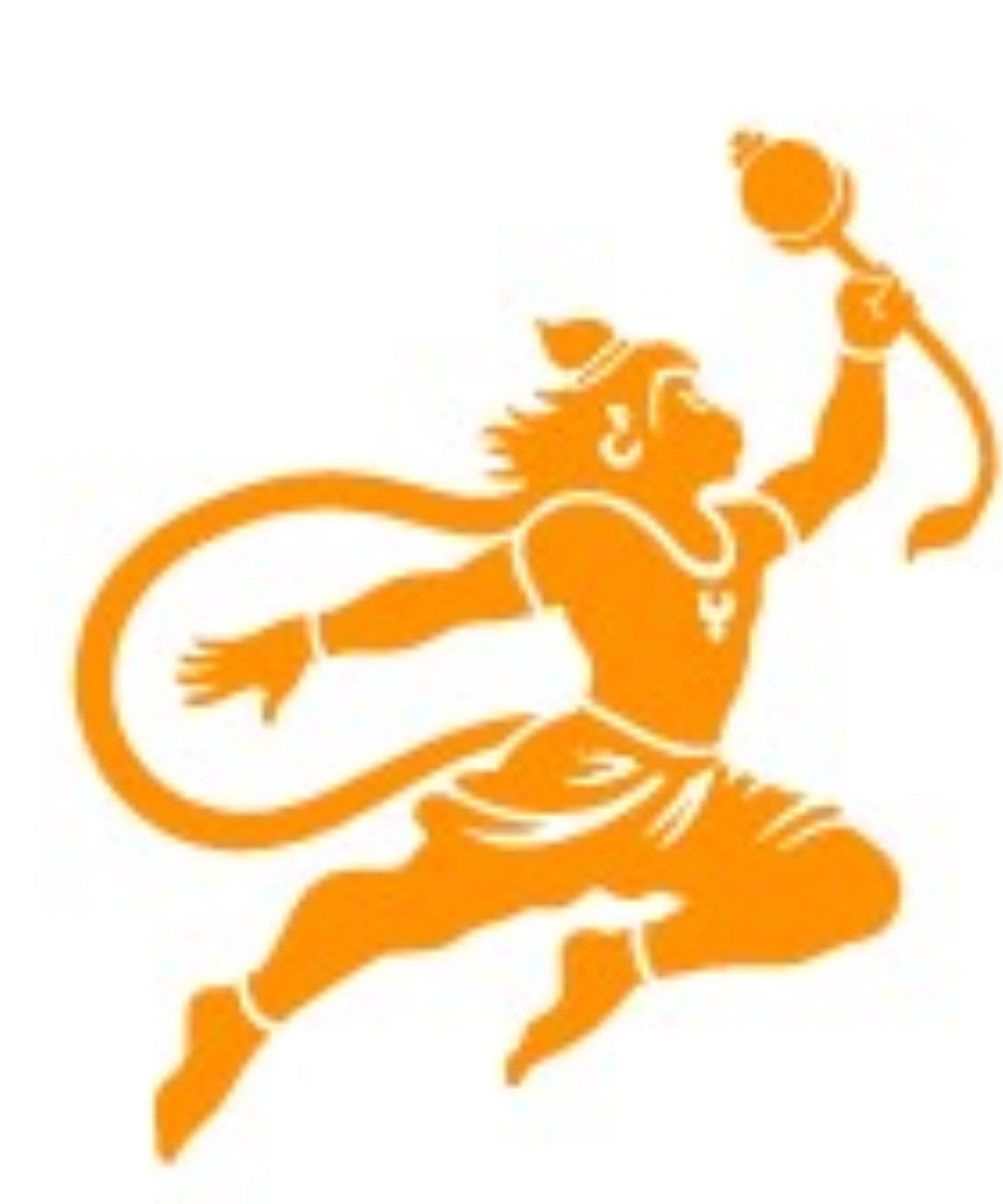USTAAD Art Radium/Viny Hanuman Ji Sticker for Wall Decor / Bike / Car (Size L 6.2 inch x W 5.5 inch) (Colour - As Image) (Pack of 2) USTAAD Art Radium/Viny Hanuman Ji Sticker for Wall Decor / Bike / Car (Size L 6.2 inch x W 5.5 inch) (Colour - As Image) (Pack of 2)