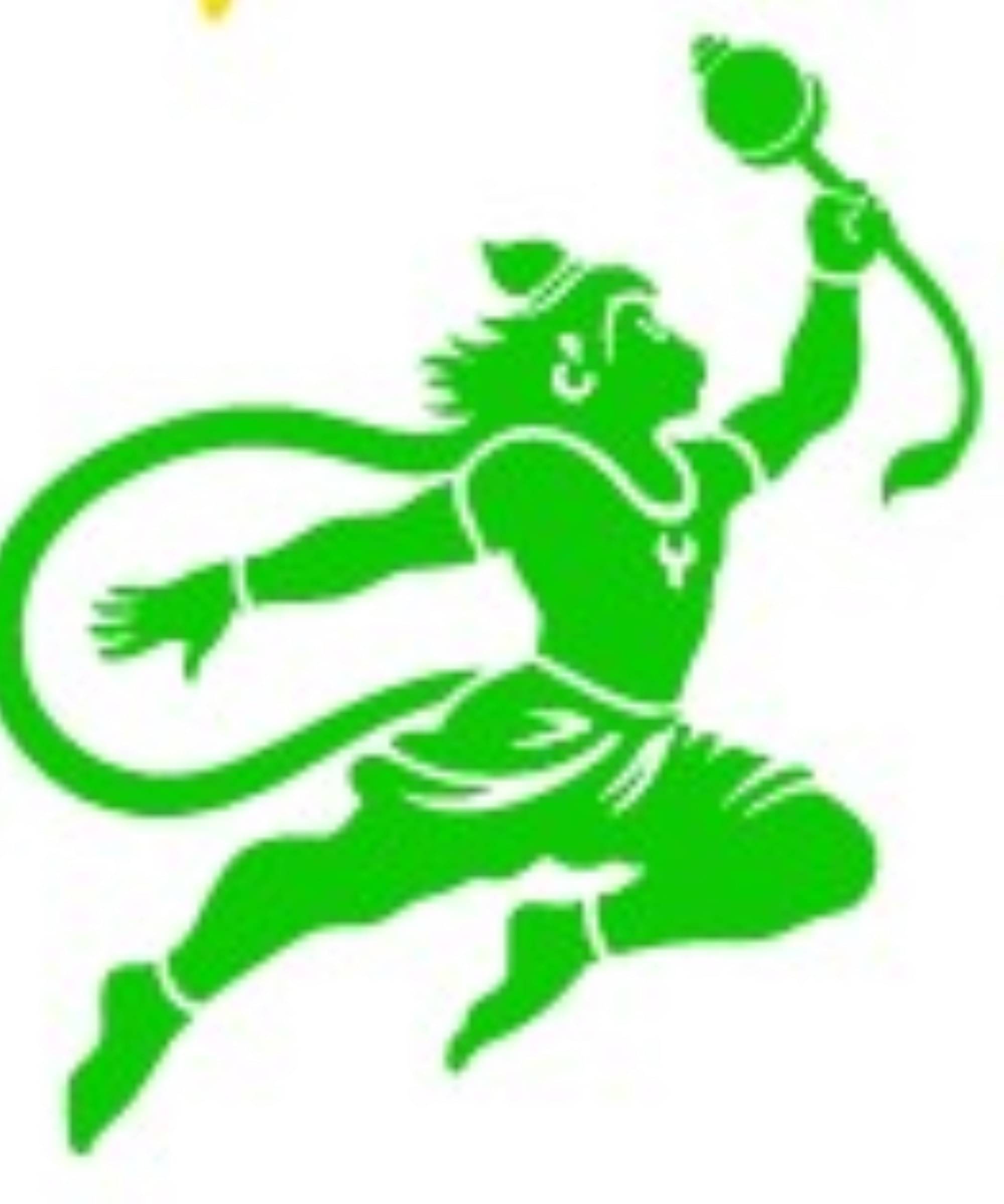 USTAAD Art Radium/Viny Hanuman Ji Sticker for Wall Decor / Bike / Car (Size L 6.2 inch x W 5.5 inch) (Colour - As Image) (Pack of 2) USTAAD Art Radium/Viny Hanuman Ji Sticker for Wall Decor / Bike / Car (Size L 6.2 inch x W 5.5 inch) (Colour - As Image) (Pack of 2)