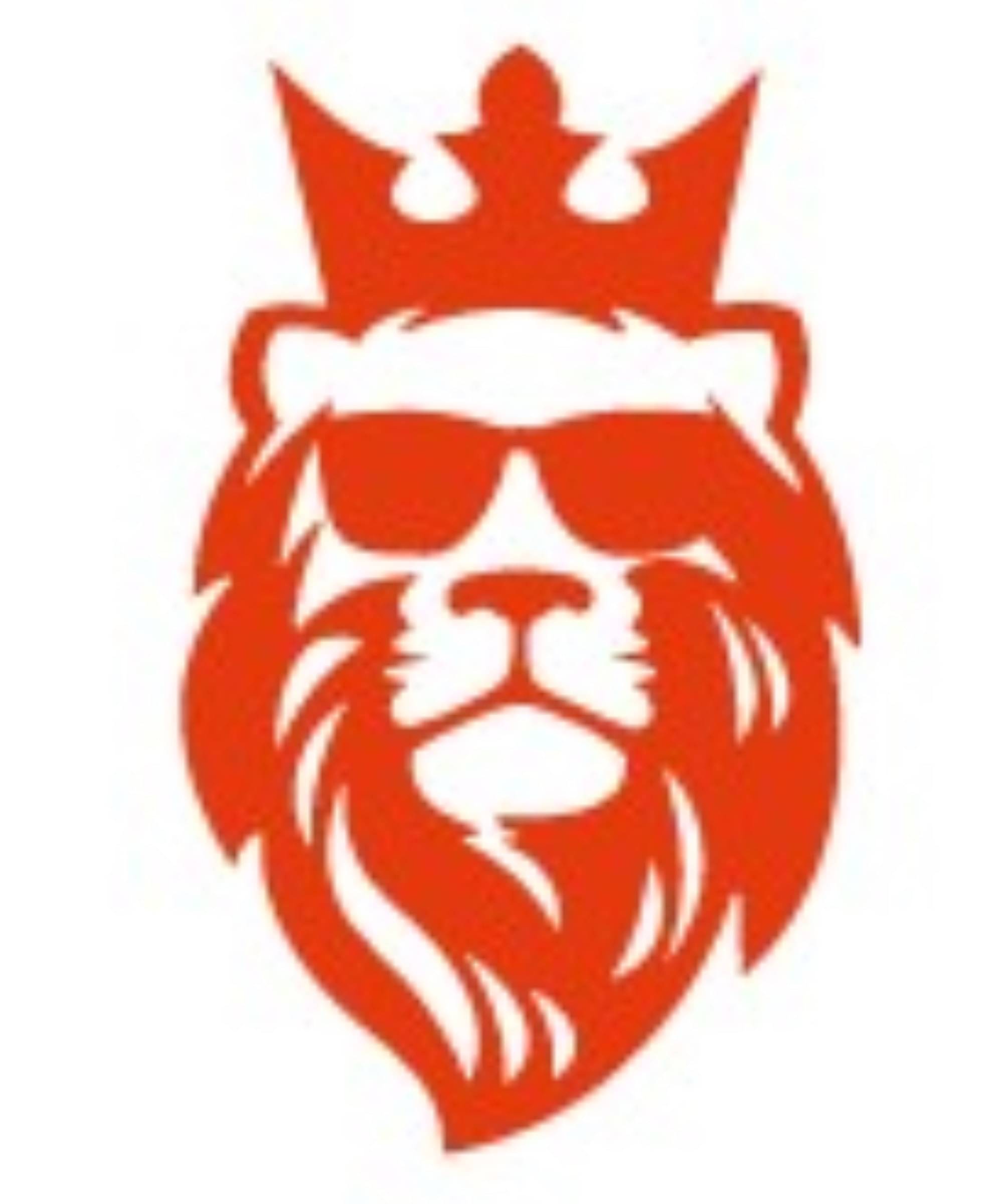 USTAAD Art Radium/Viny Stylish Lion Name Sticker for Wall Decor / Bike / Car (Size L 6.4 inch x W 4 inch) (Colour - As Image) (Pack of 1) USTAAD Art Radium/Viny Stylish Lion Name Sticker for Wall Decor / Bike / Car (Size L 6.4 inch x W 4 inch) (Colour - As Image) (Pack of 1)