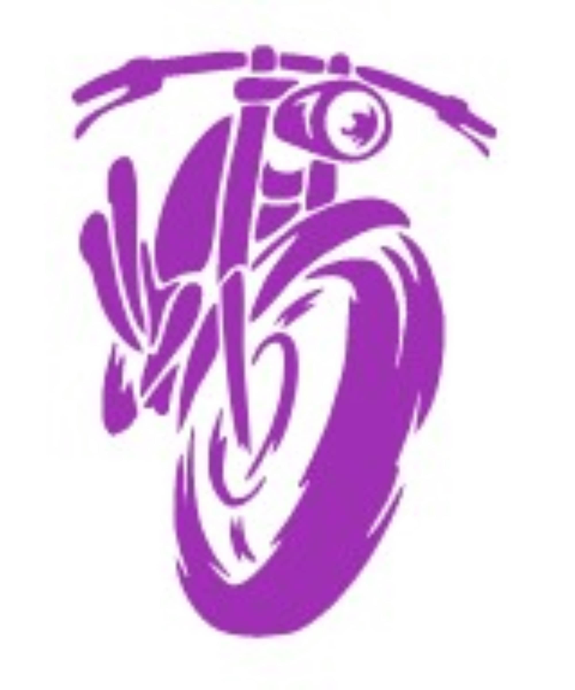 Bike Radium Art Images Radium Art Bike Name Stickers Design