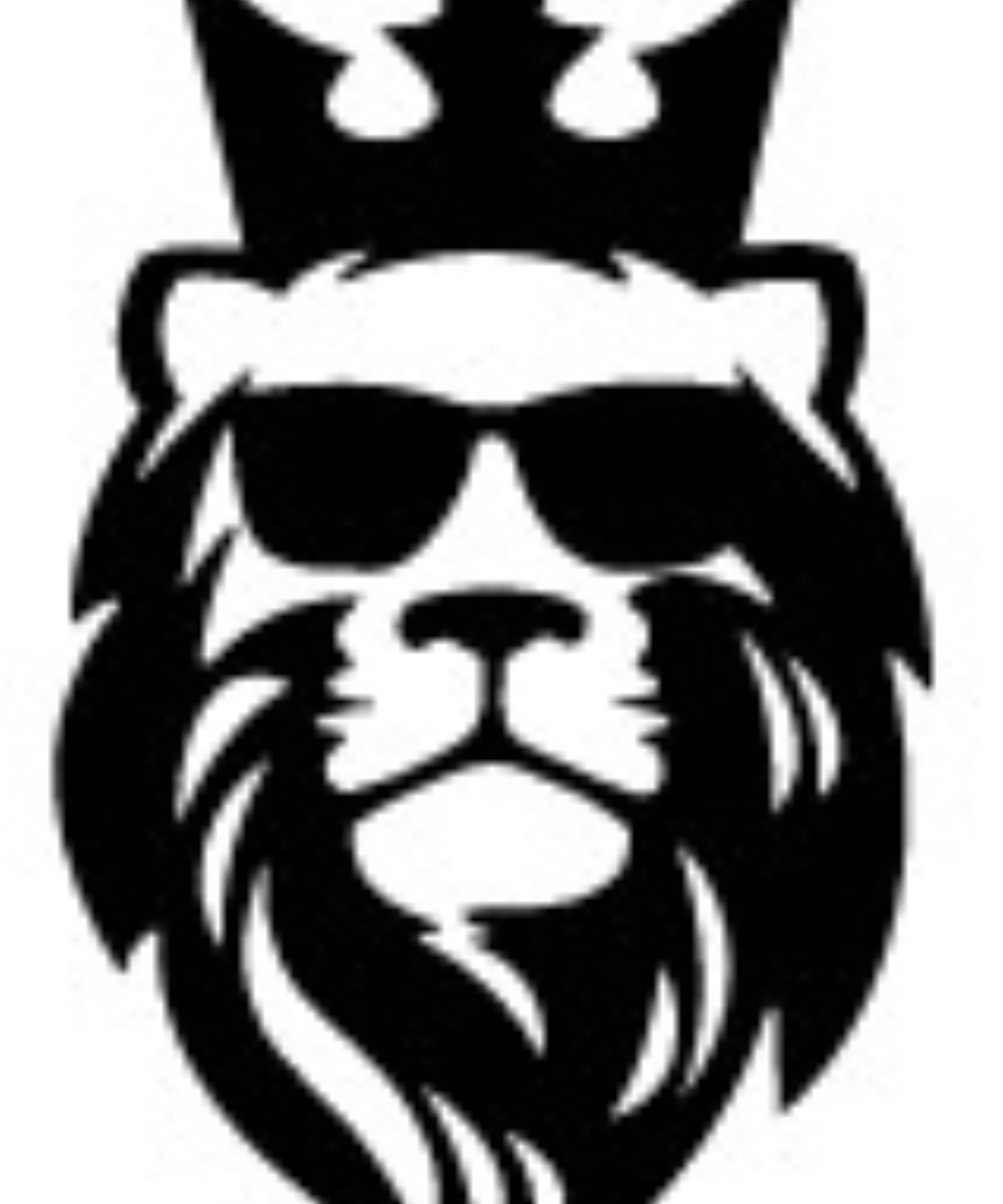 USTAAD Art Radium/Vinyl Stylish Lion Name Sticker for Wall Decor / Bike / Car (Size L 4.8 inch x W 3 inch) (Colour - As Image) (Pack of 1) USTAAD Art Radium/Vinyl Stylish Lion Name Sticker for Wall Decor / Bike / Car (Size L 4.8 inch x W 3 inch) (Colour - As Image) (Pack of 1)