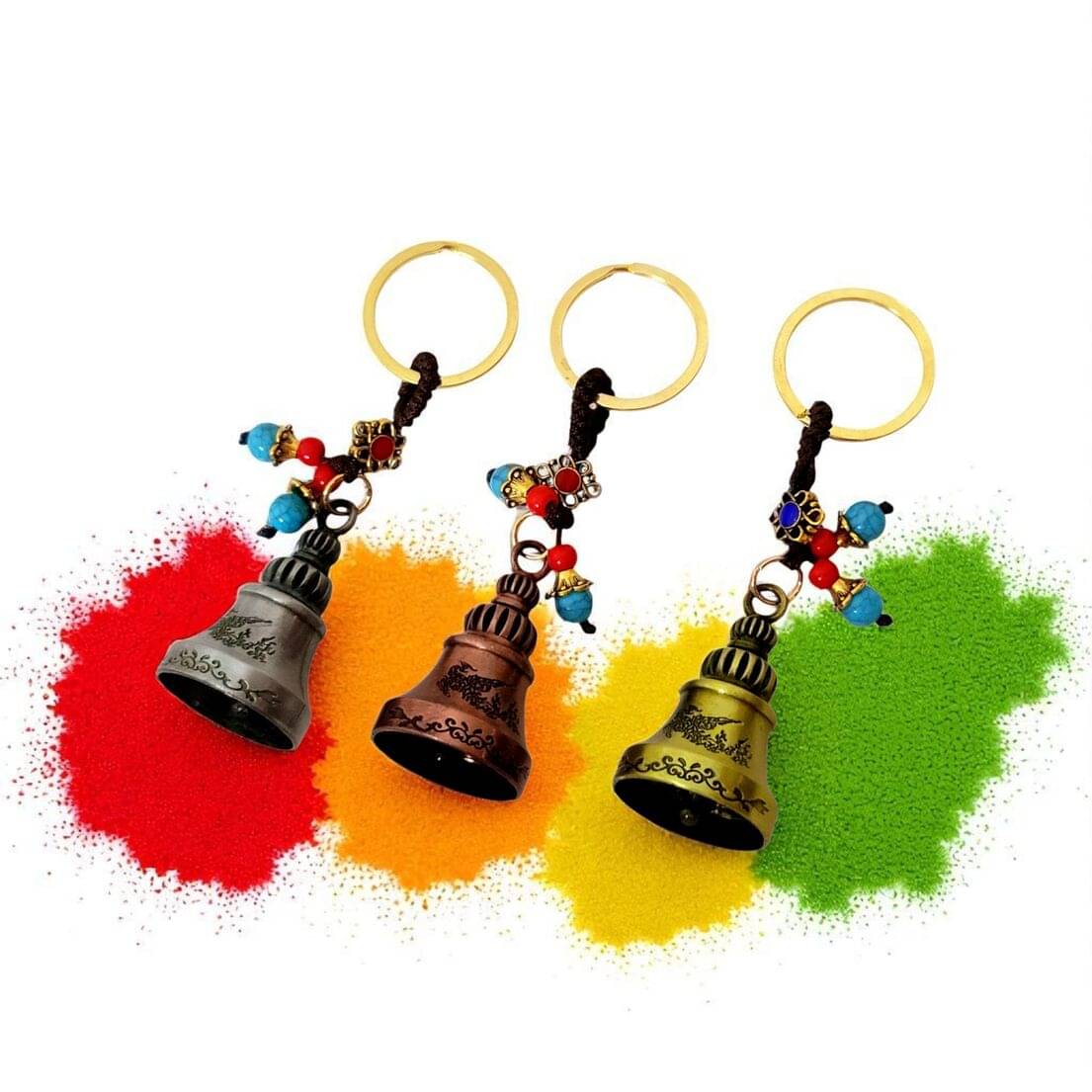     			ADOREAL Metal Keychain - Pack of 3