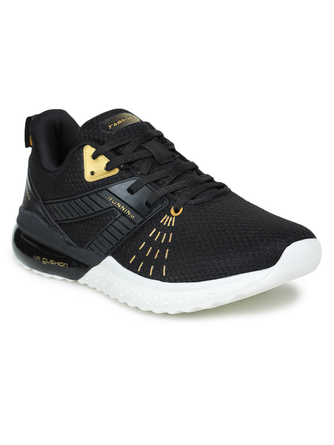     			Abros JAMES Black Men's Sports Running Shoes