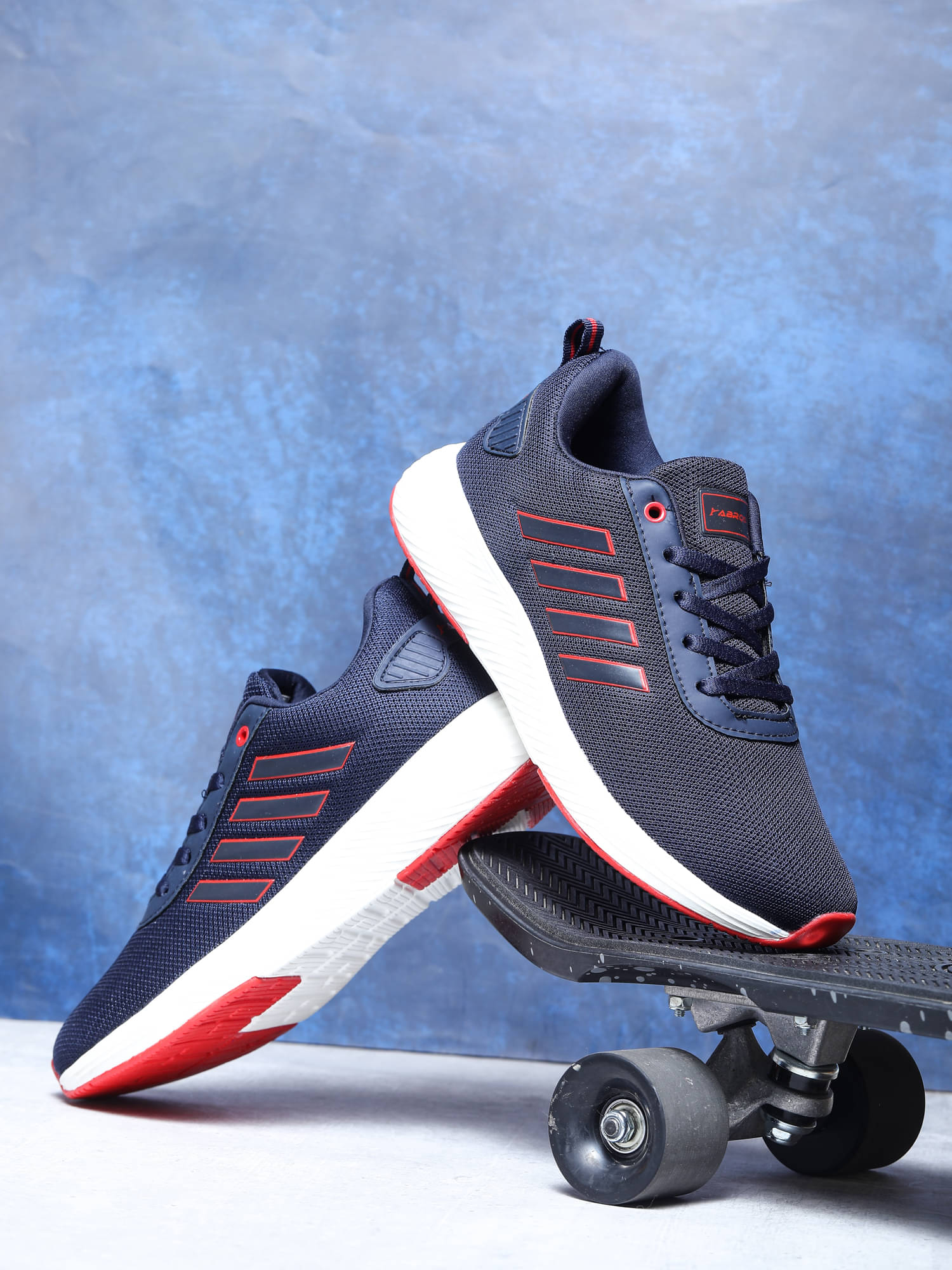 Abros PRIMEZ Navy Blue Men's Sports Running Shoes Abros PRIMEZ Navy Blue Men's Sports Running Shoes