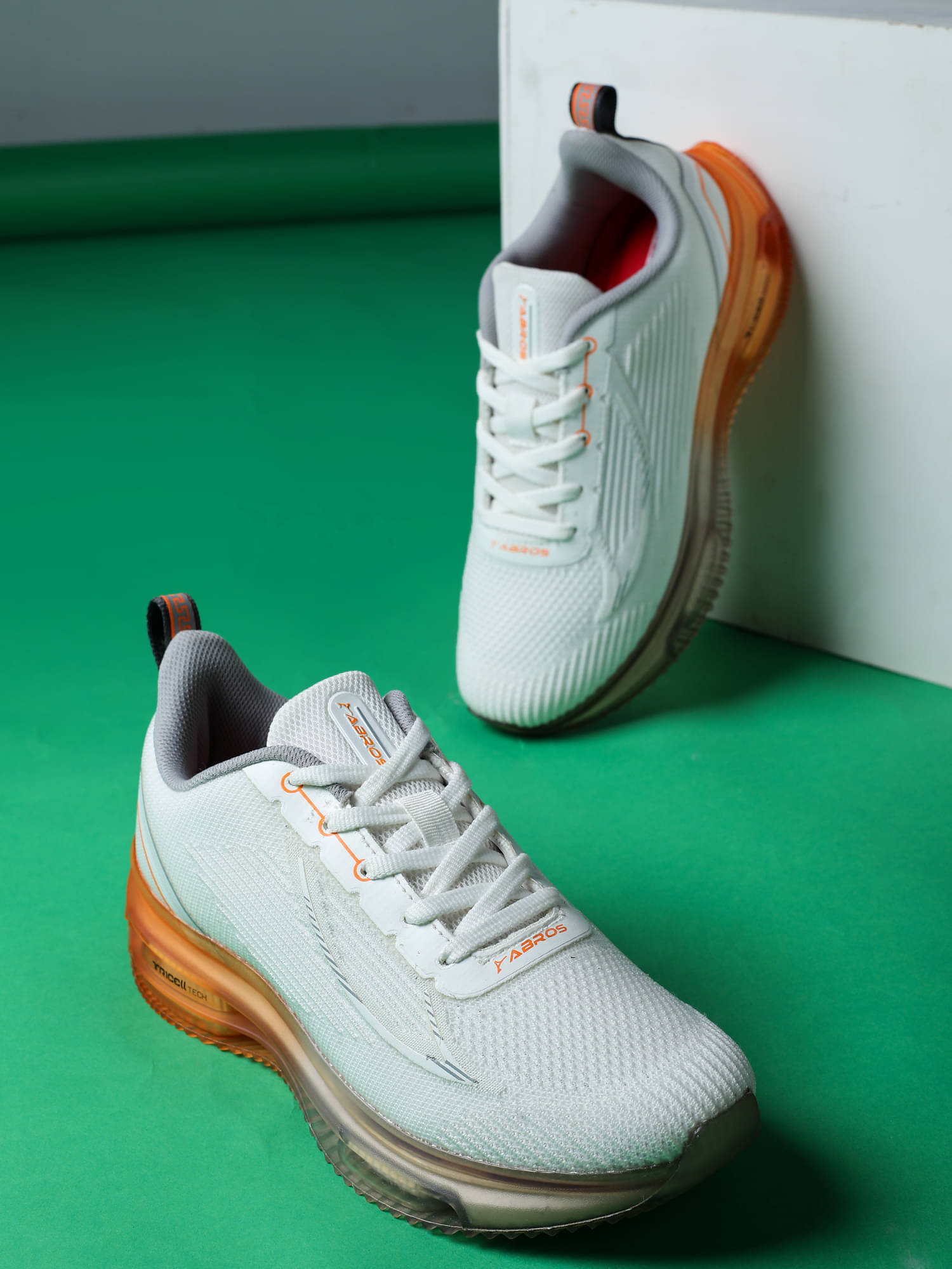 Abros ROOFER White Men's Sports Running Shoes Abros ROOFER White Men's Sports Running Shoes