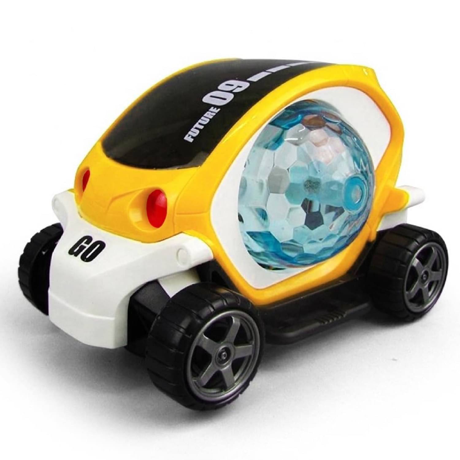 Bump and Go Action 360 Degree Rotating Battery Operated Future Stunt Car Toy for Kids - with Beautiful and Colorful 4D Lights and Dynamic Music (Multi Color). Bump and Go Action 360 Degree Rotating Battery Operated Future Stunt Car Toy for Kids - with Beautiful and Colorful 4D Lights and Dynamic Music (Multi Color).