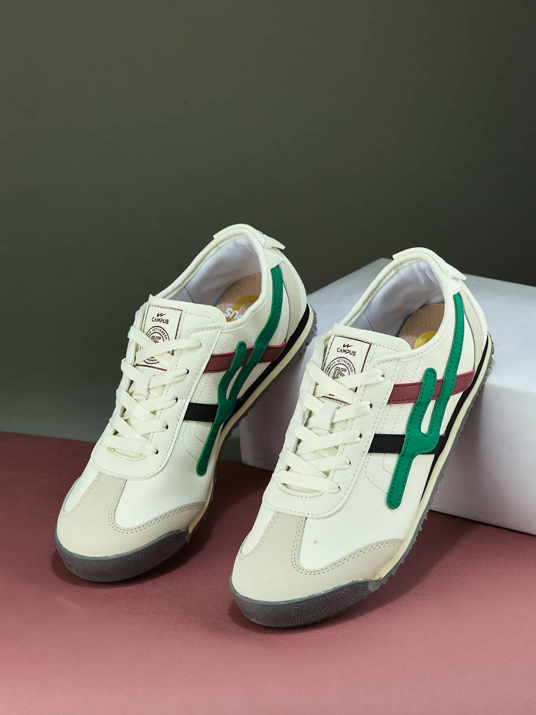     			Campus Beige Women's Sneakers