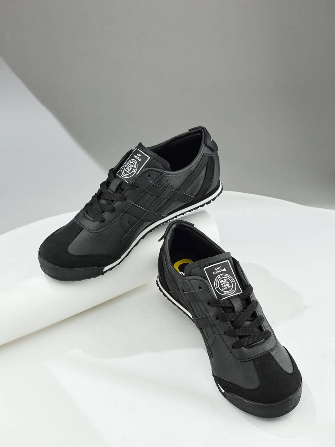     			Campus Black Women's Sneakers